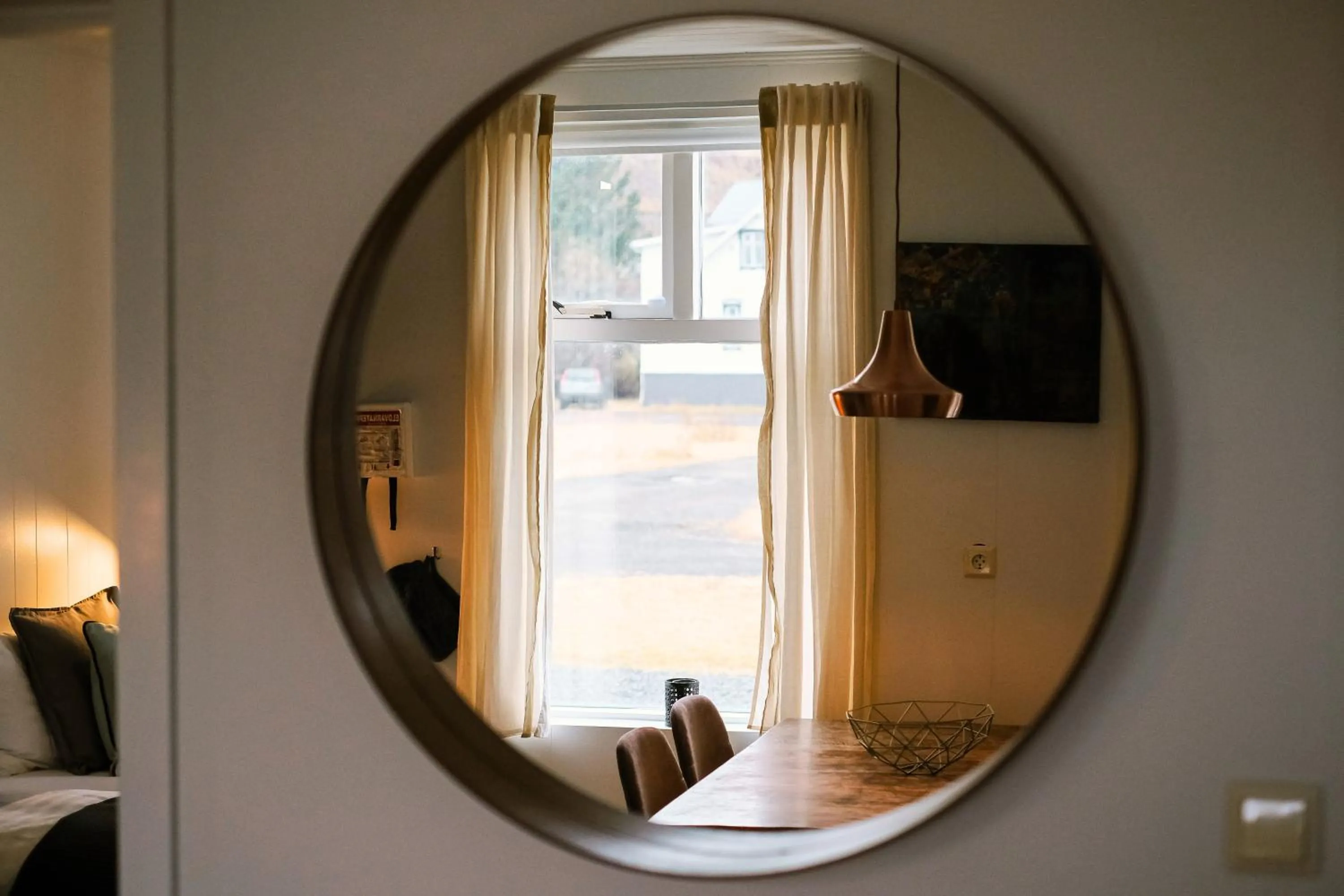 Decorative detail in Dúlluhús - Apartments by Aldan