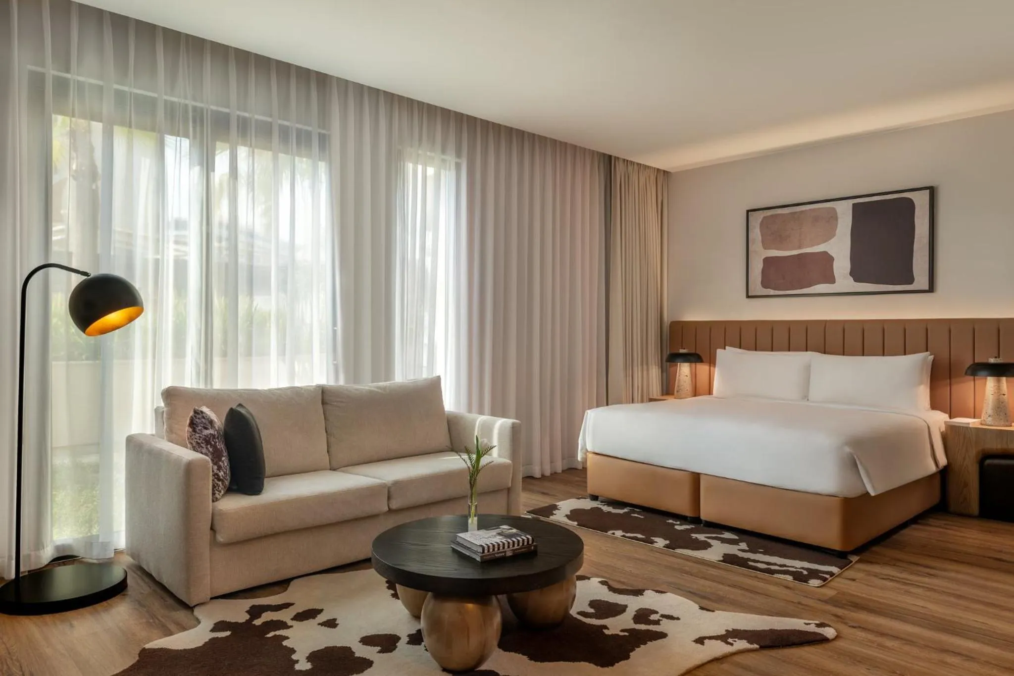 Photo of the whole room, Bed in Staybridge Suites Yas Island Abu Dhabi by IHG
