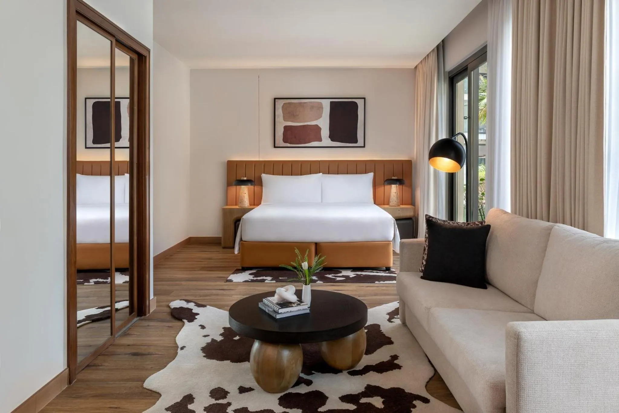 Photo of the whole room, Bed in Staybridge Suites Yas Island Abu Dhabi by IHG