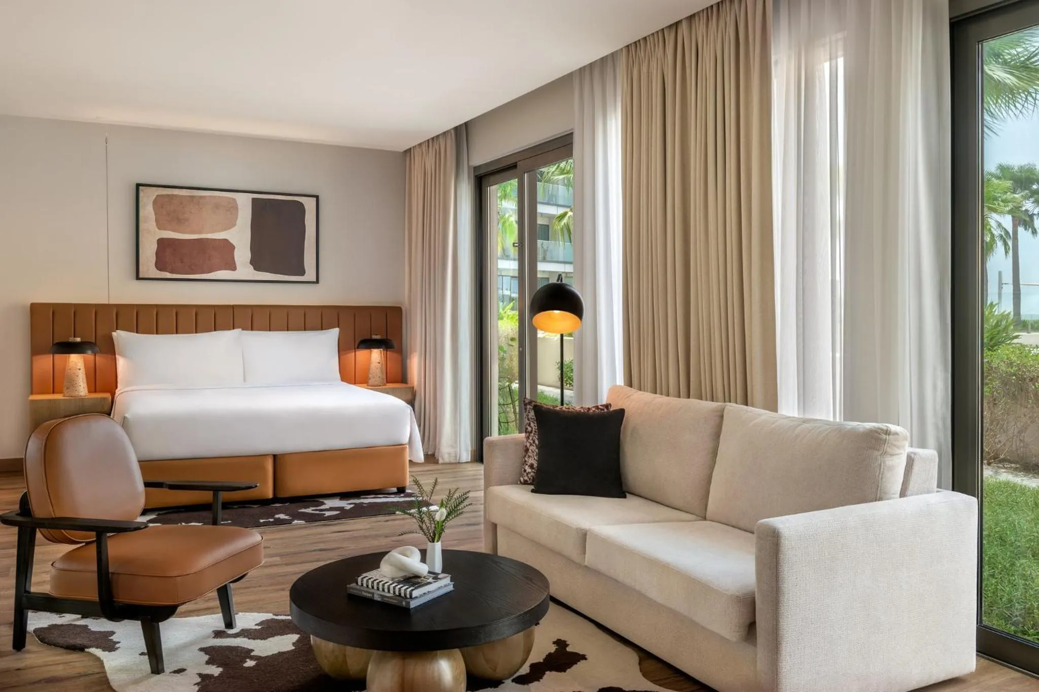 Photo of the whole room, Bed in Staybridge Suites Yas Island Abu Dhabi by IHG