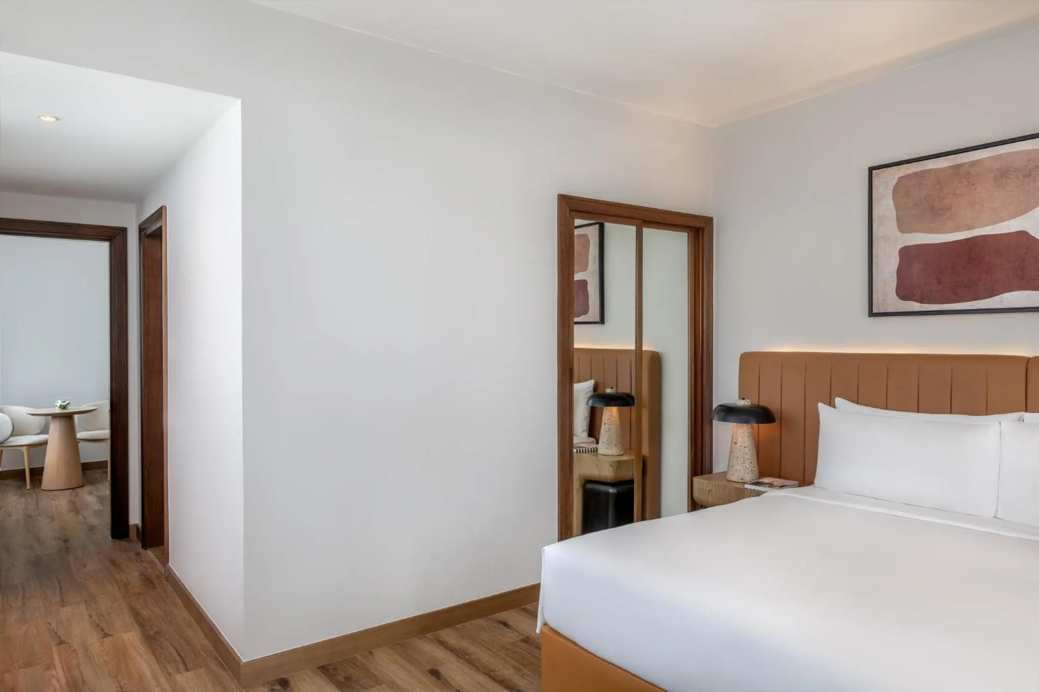 Photo of the whole room, Bed in Staybridge Suites Yas Island Abu Dhabi by IHG