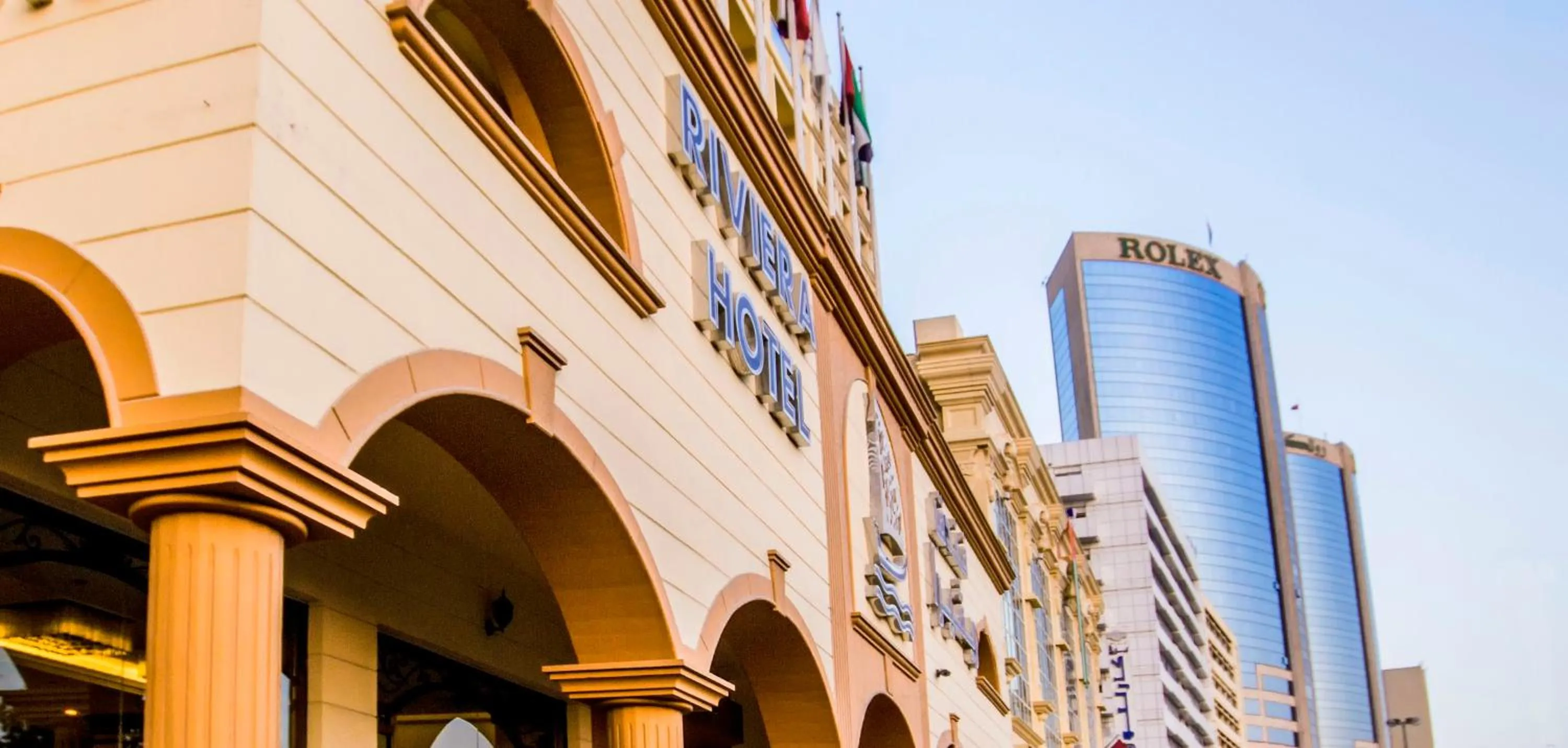 Property building in Riviera Hotel