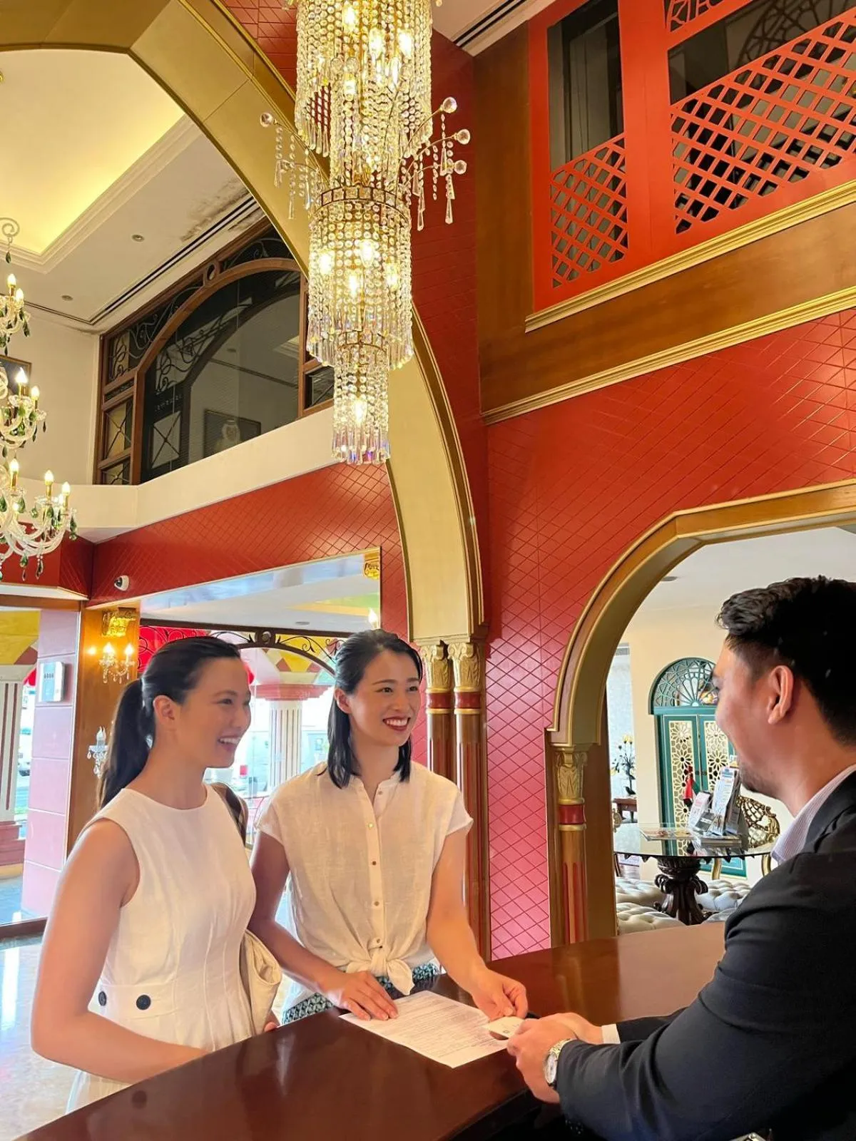 Lobby or reception in Riviera Hotel