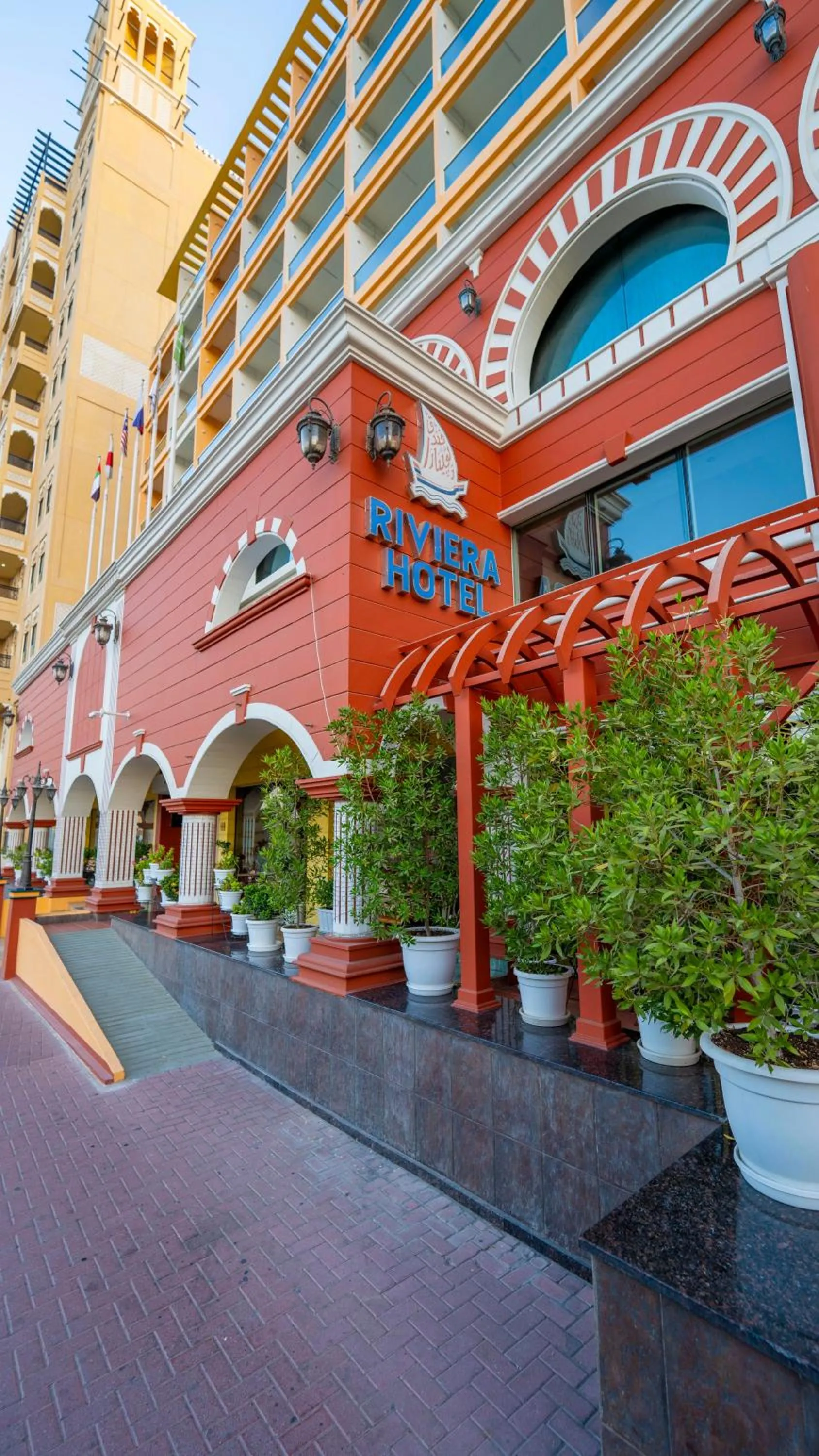 Property building in Riviera Hotel