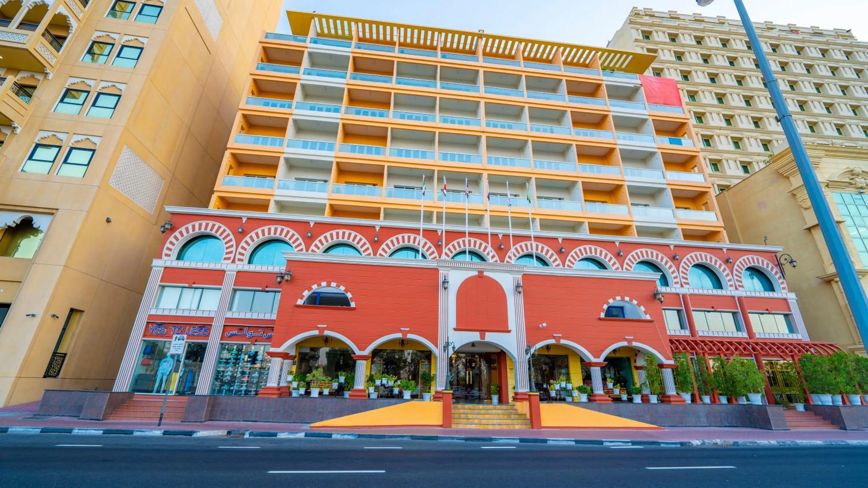 Property building in Riviera Hotel