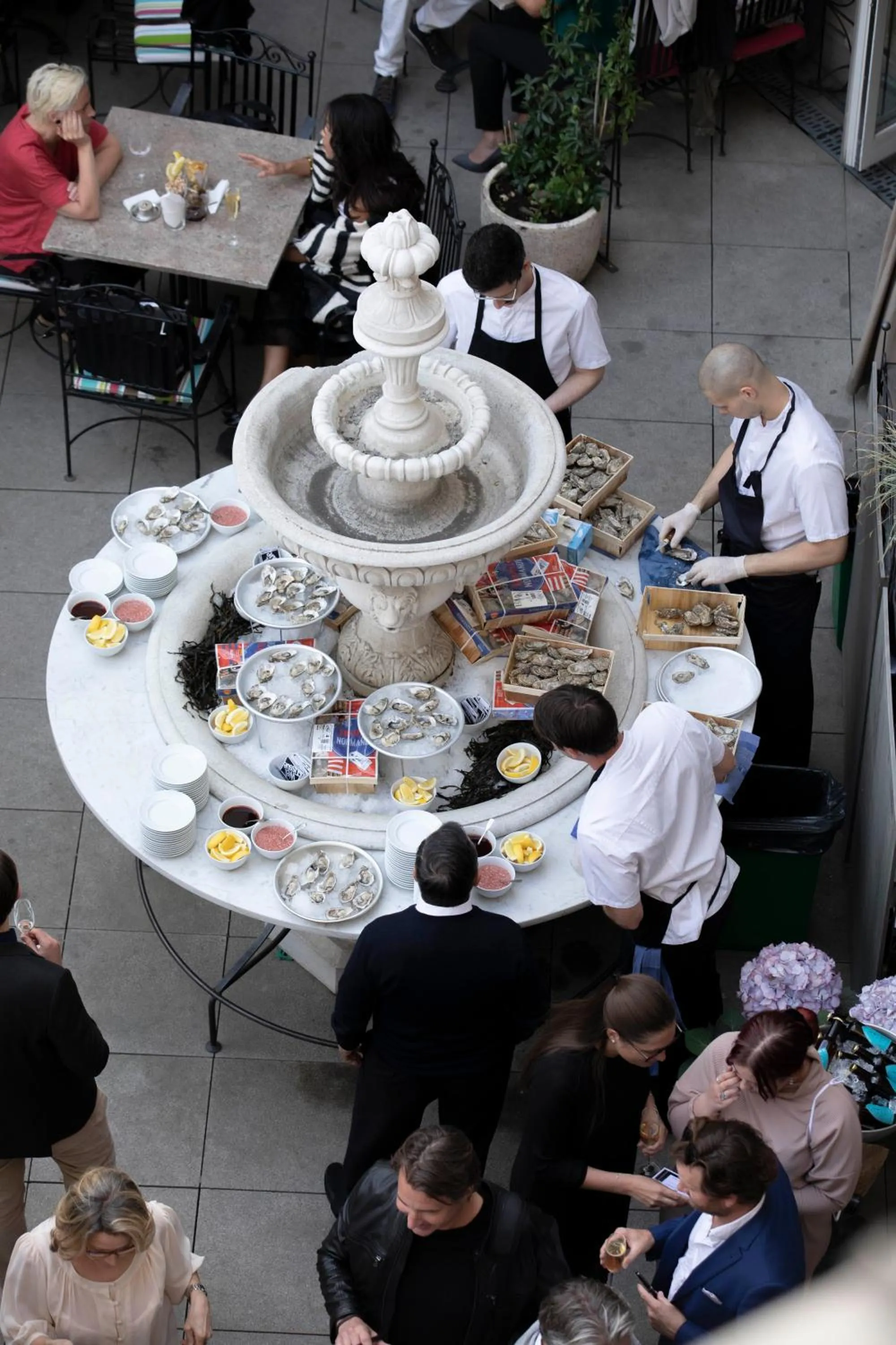 Balcony/Terrace in Lydmar Hotel