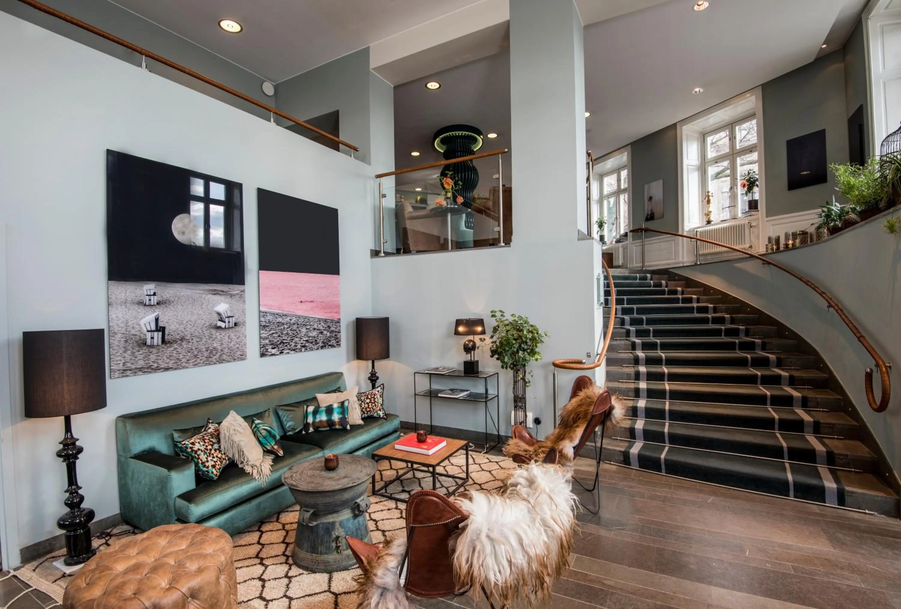 Lobby or reception in Lydmar Hotel