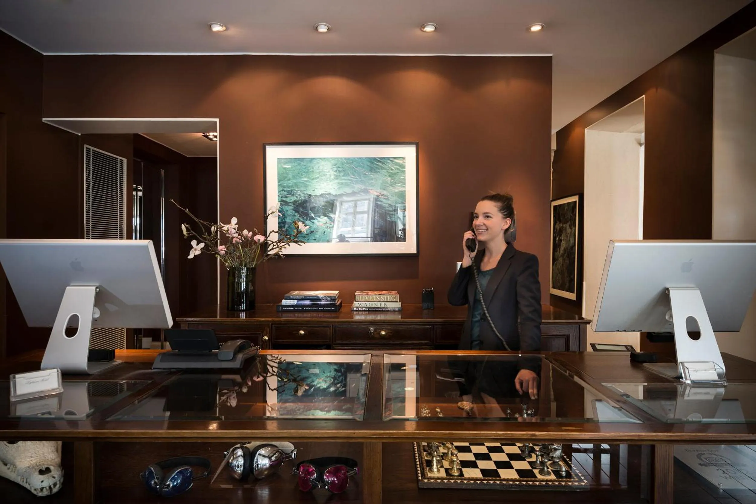 Lobby or reception in Lydmar Hotel