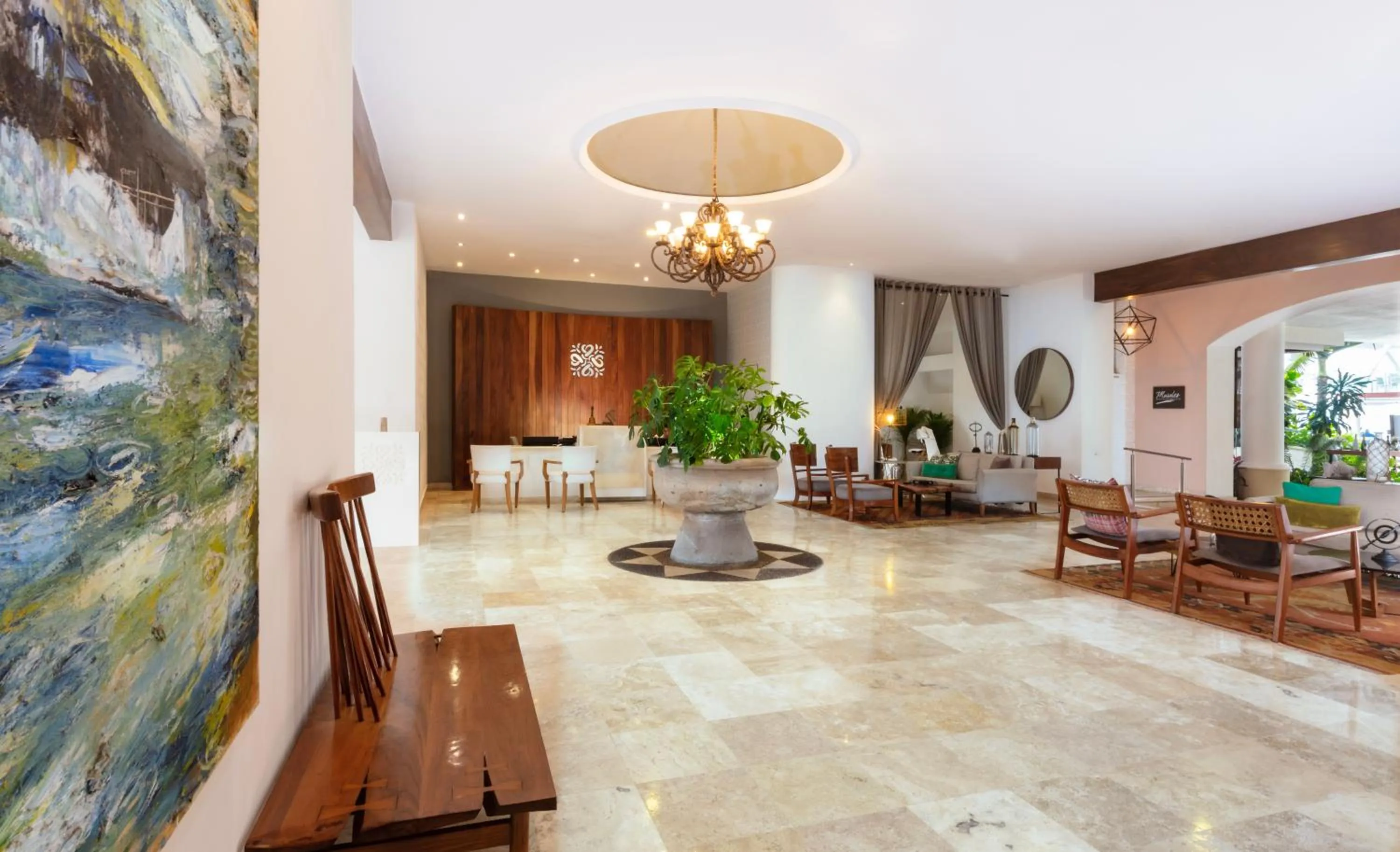 Lobby or reception in Villa Premiere Boutique Hotel & Romantic Getaway - Adults Only