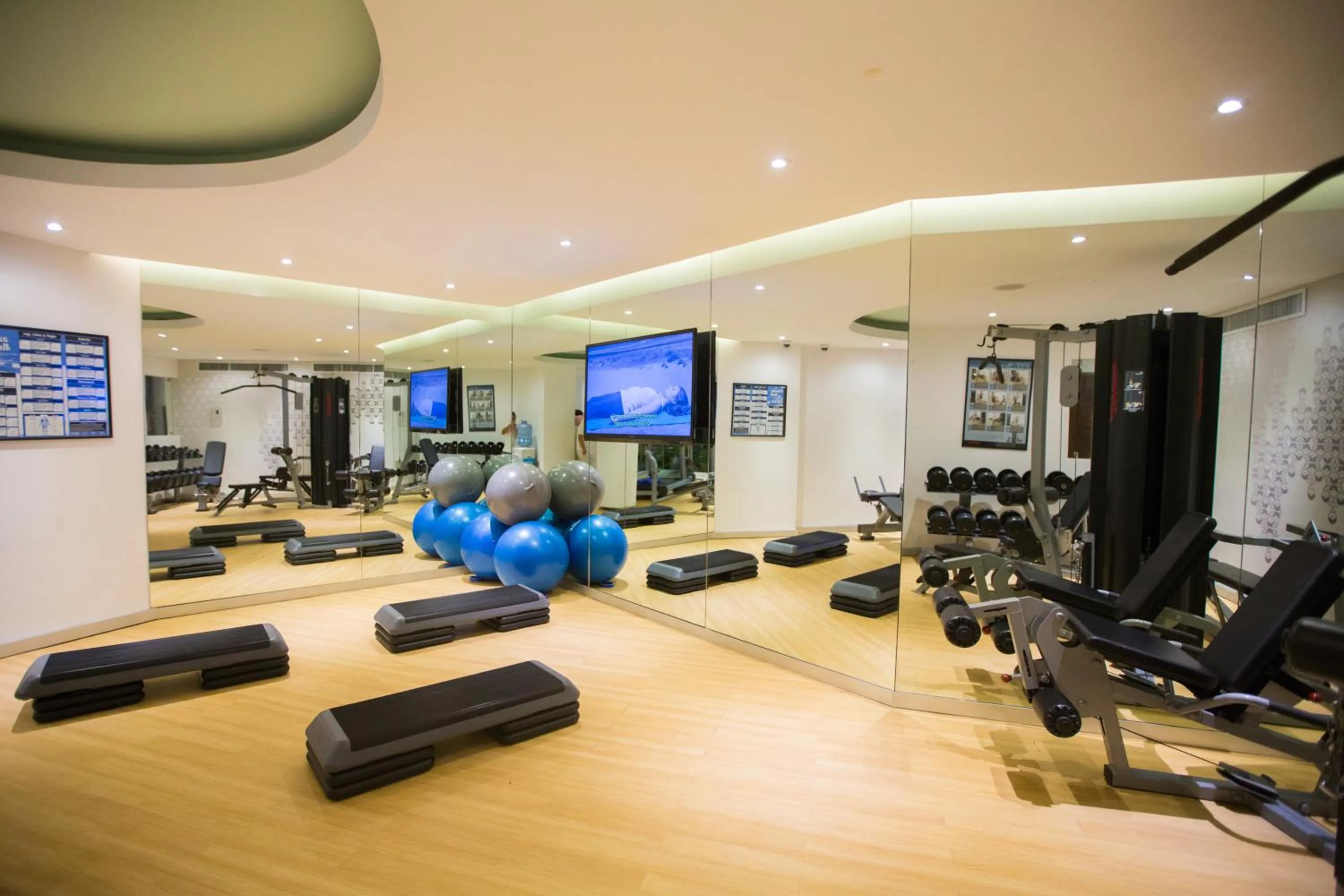 Fitness centre/facilities in Buenaventura Grand Hotel & Great Moments - All Inclusive