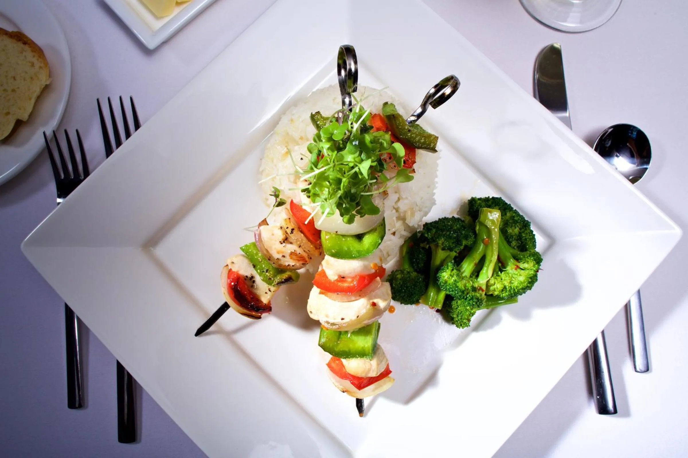 Food close-up in Warwick Paradise Island Bahamas - All Inclusive - Adults Only