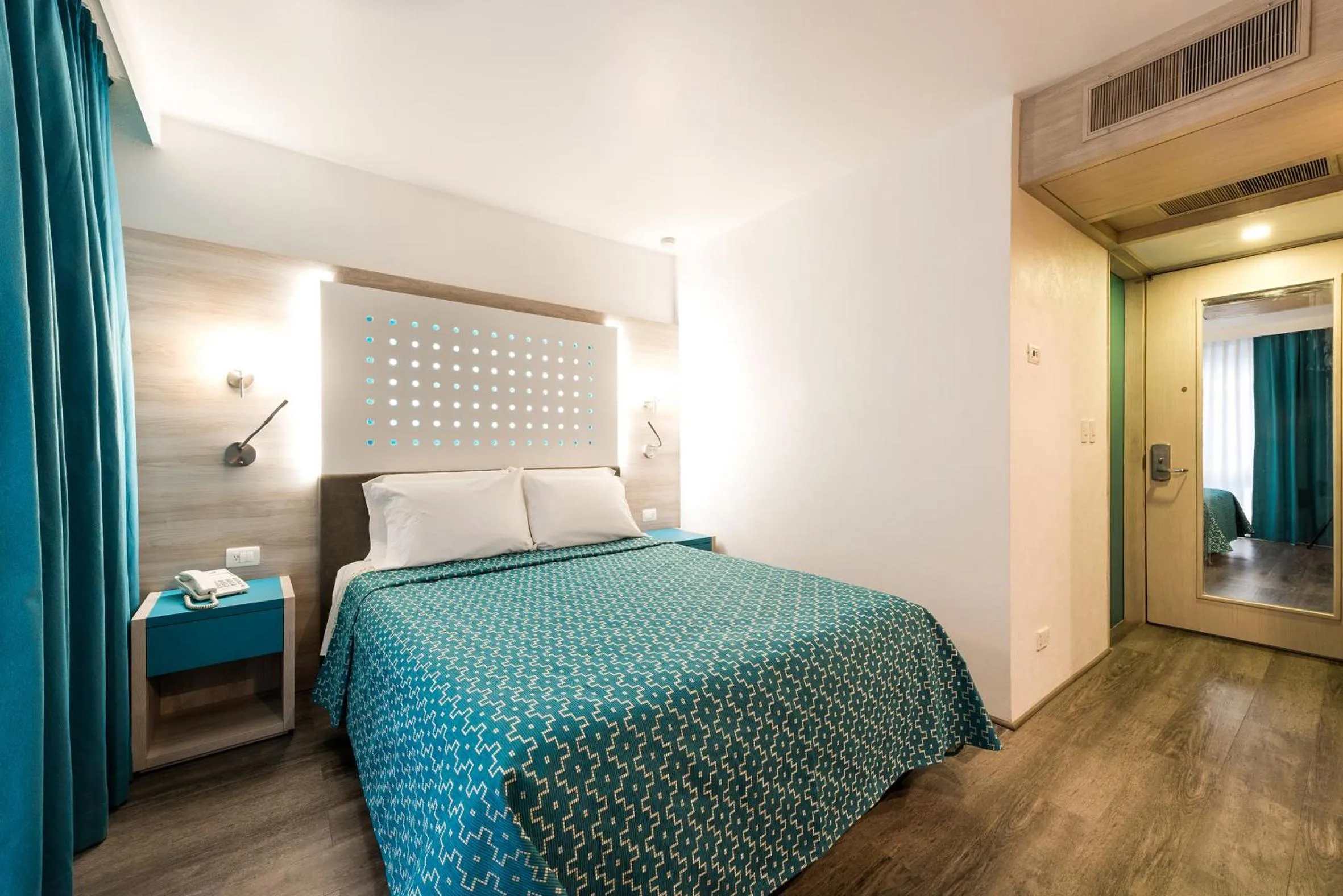 Bed in Hotel Casa Blanca