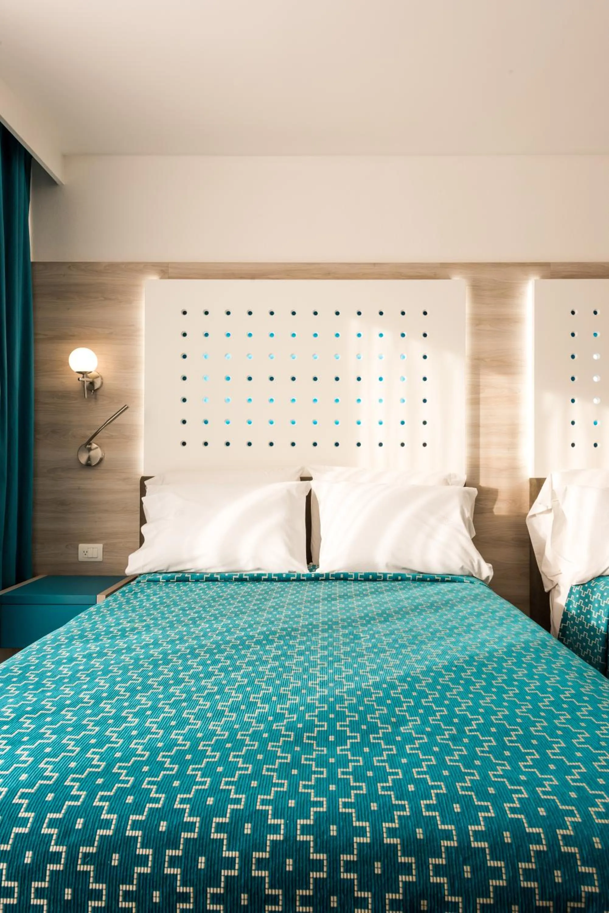 Bed in Hotel Casa Blanca