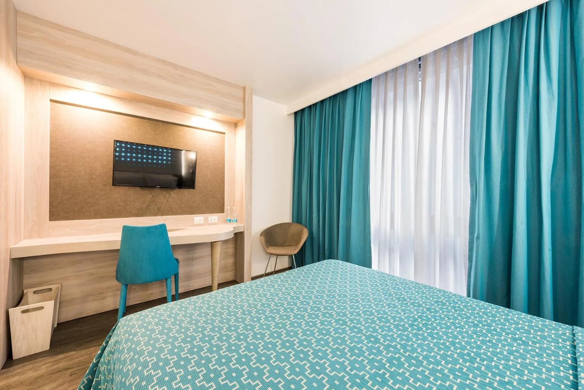 Bed in Hotel Casa Blanca