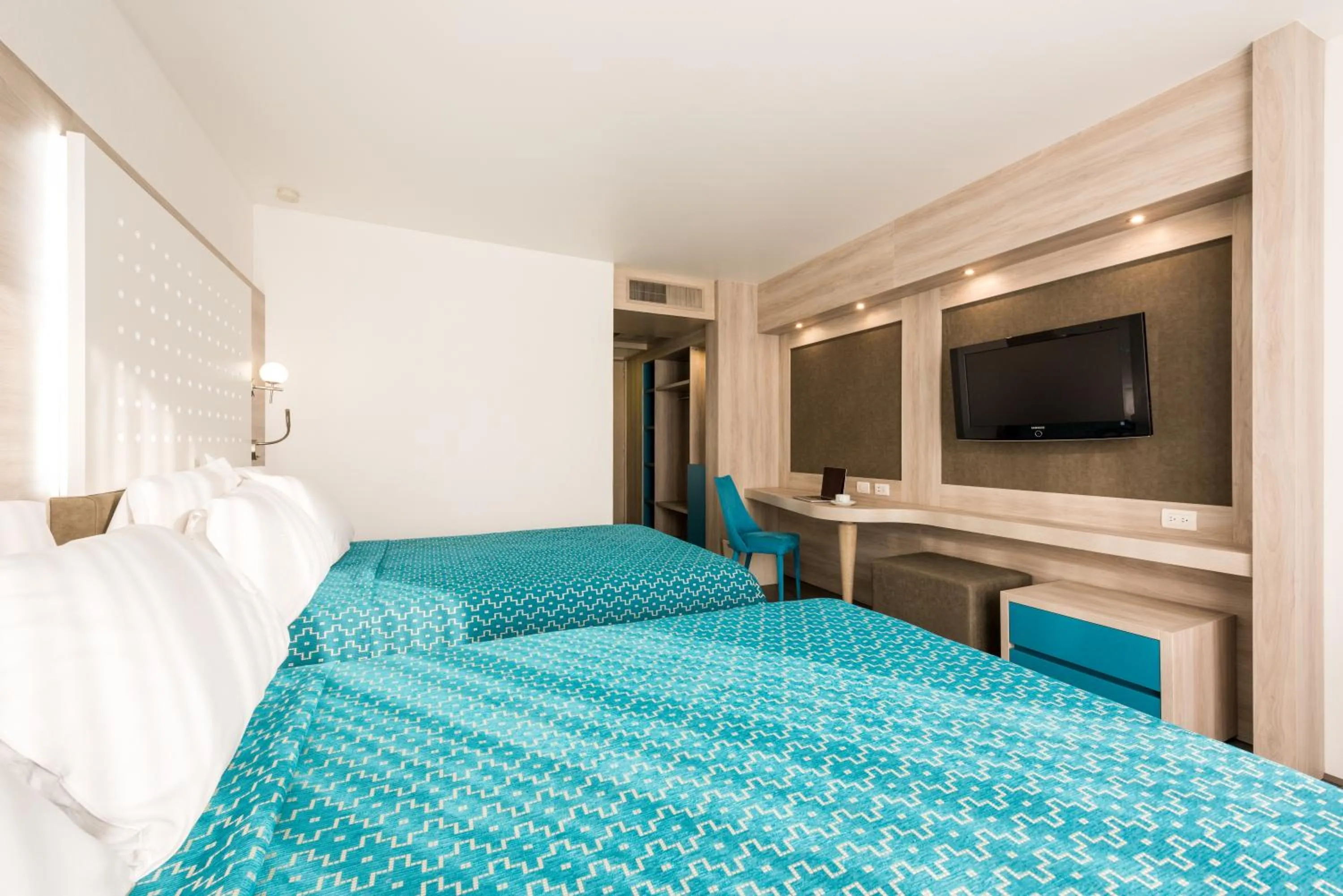 Bed in Hotel Casa Blanca