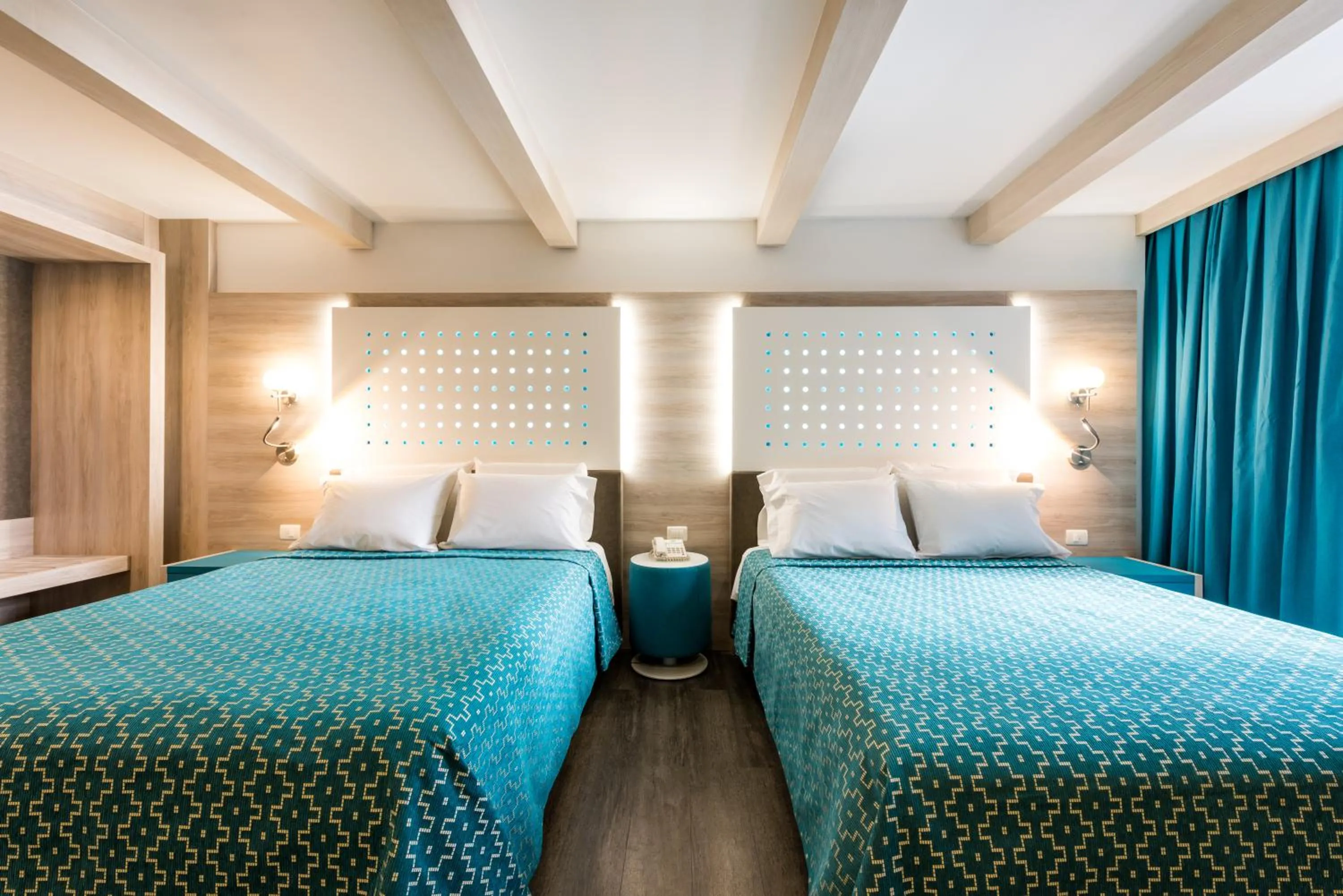 Bed in Hotel Casa Blanca