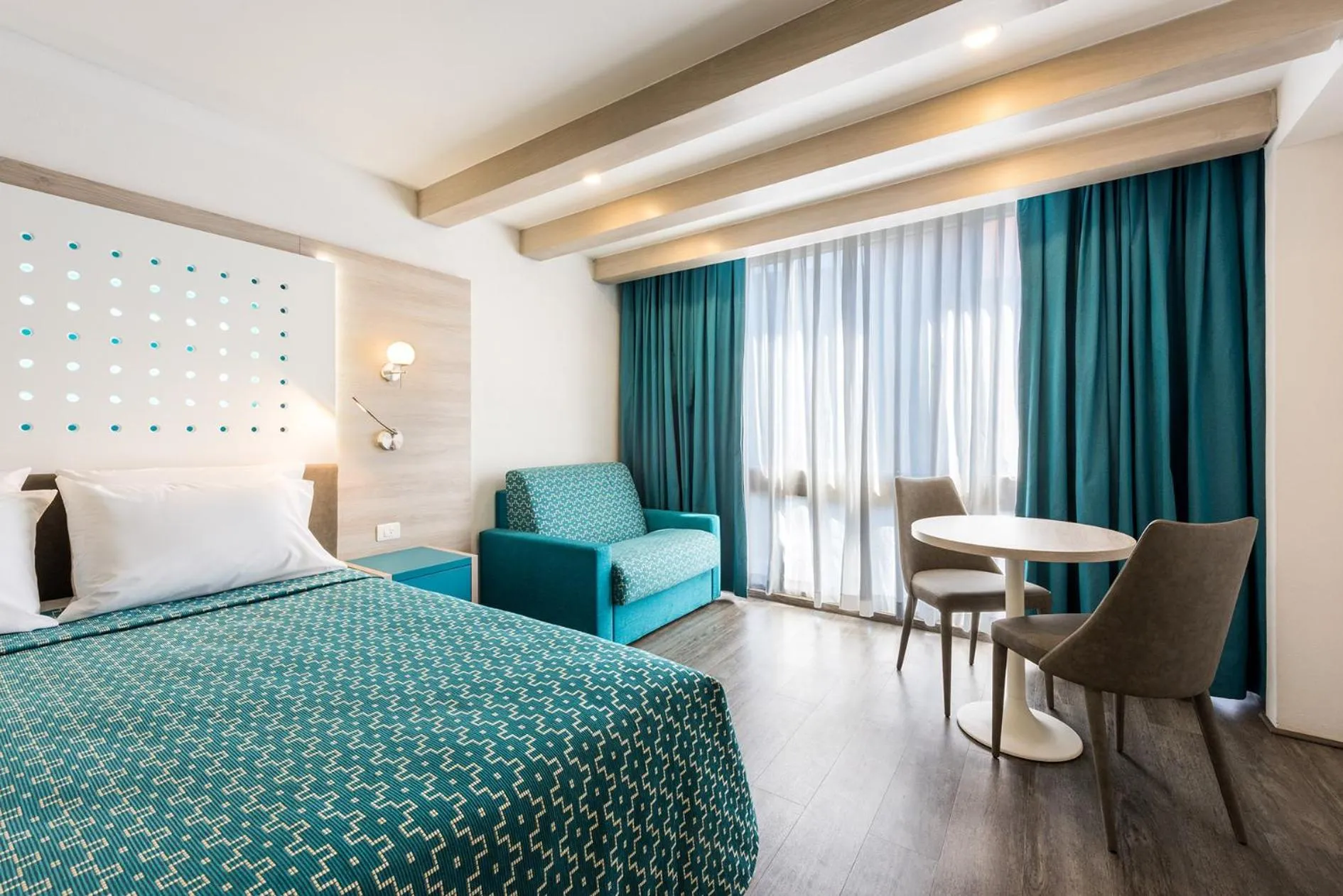 Bed in Hotel Casa Blanca