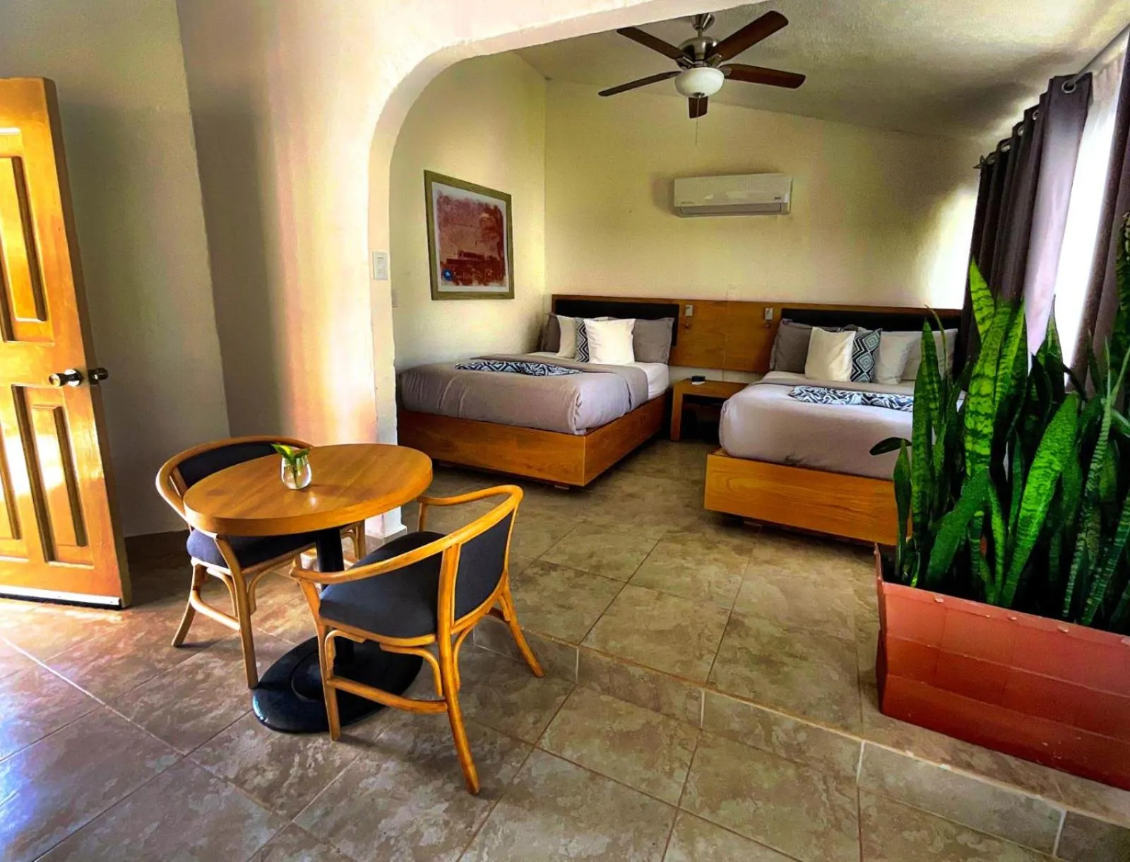 Bed in Buena Vista Oceanfront & Hot Springs Resort