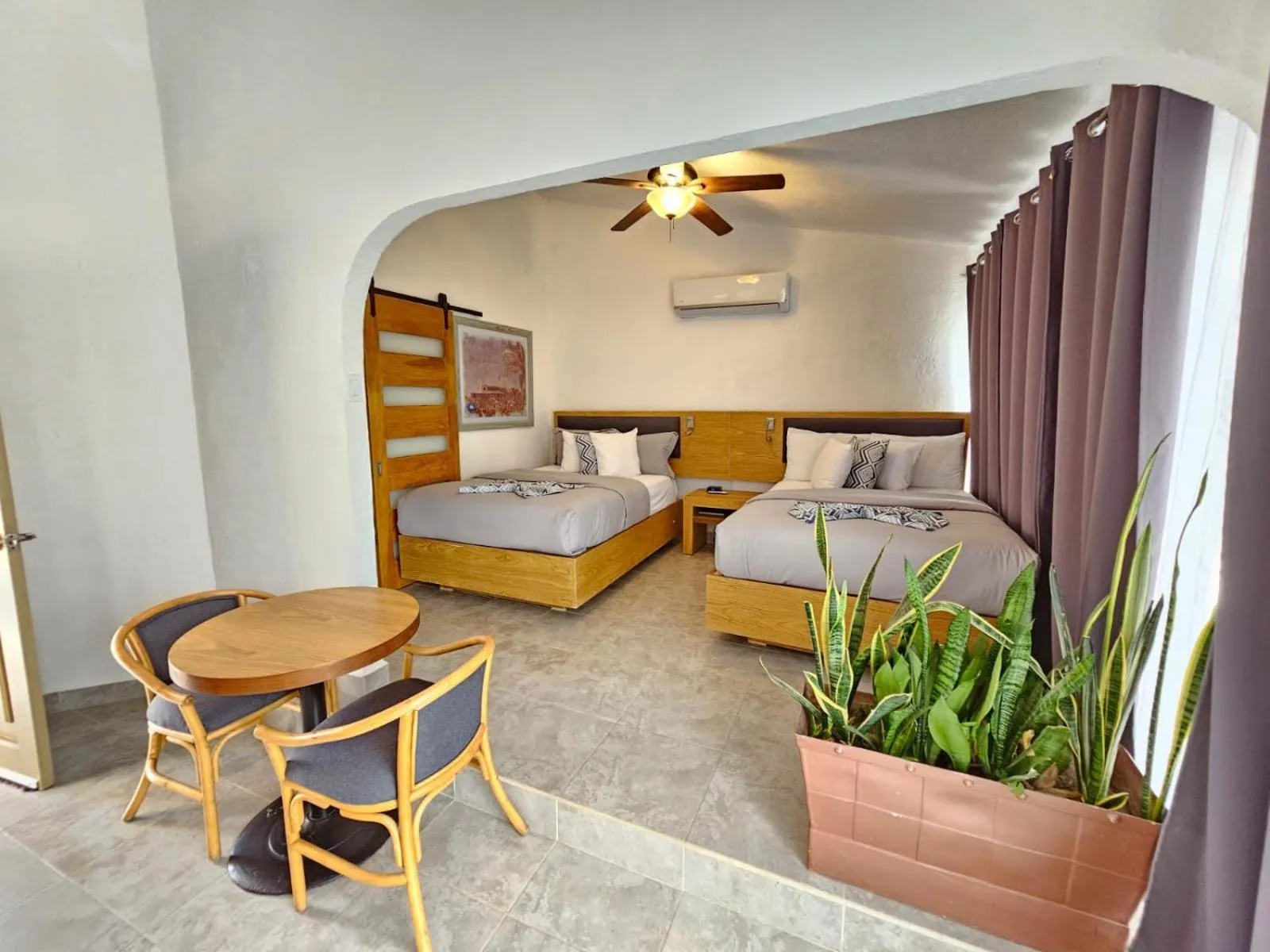 Bed in Buena Vista Oceanfront & Hot Springs Resort