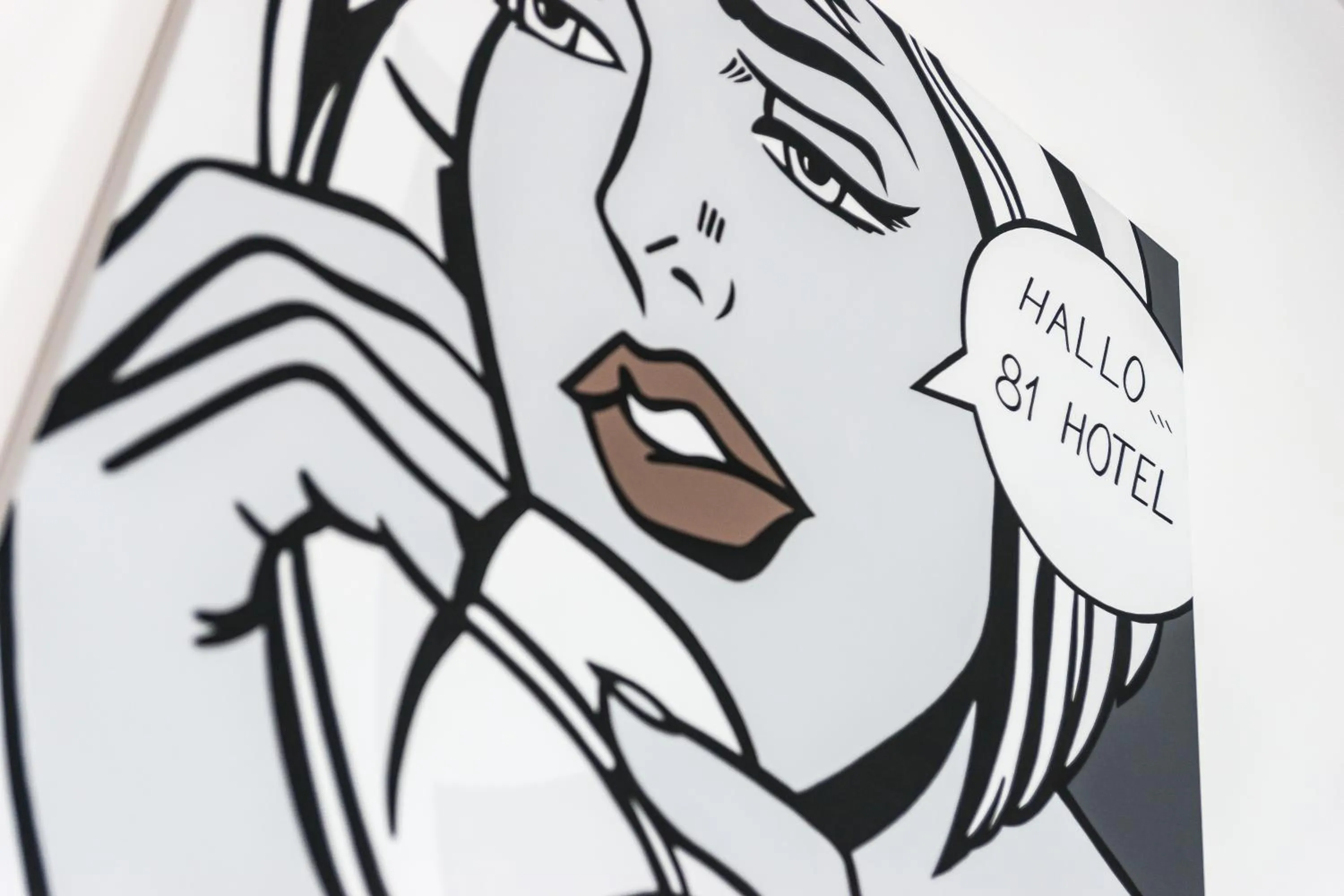 Decorative detail in Villa 81