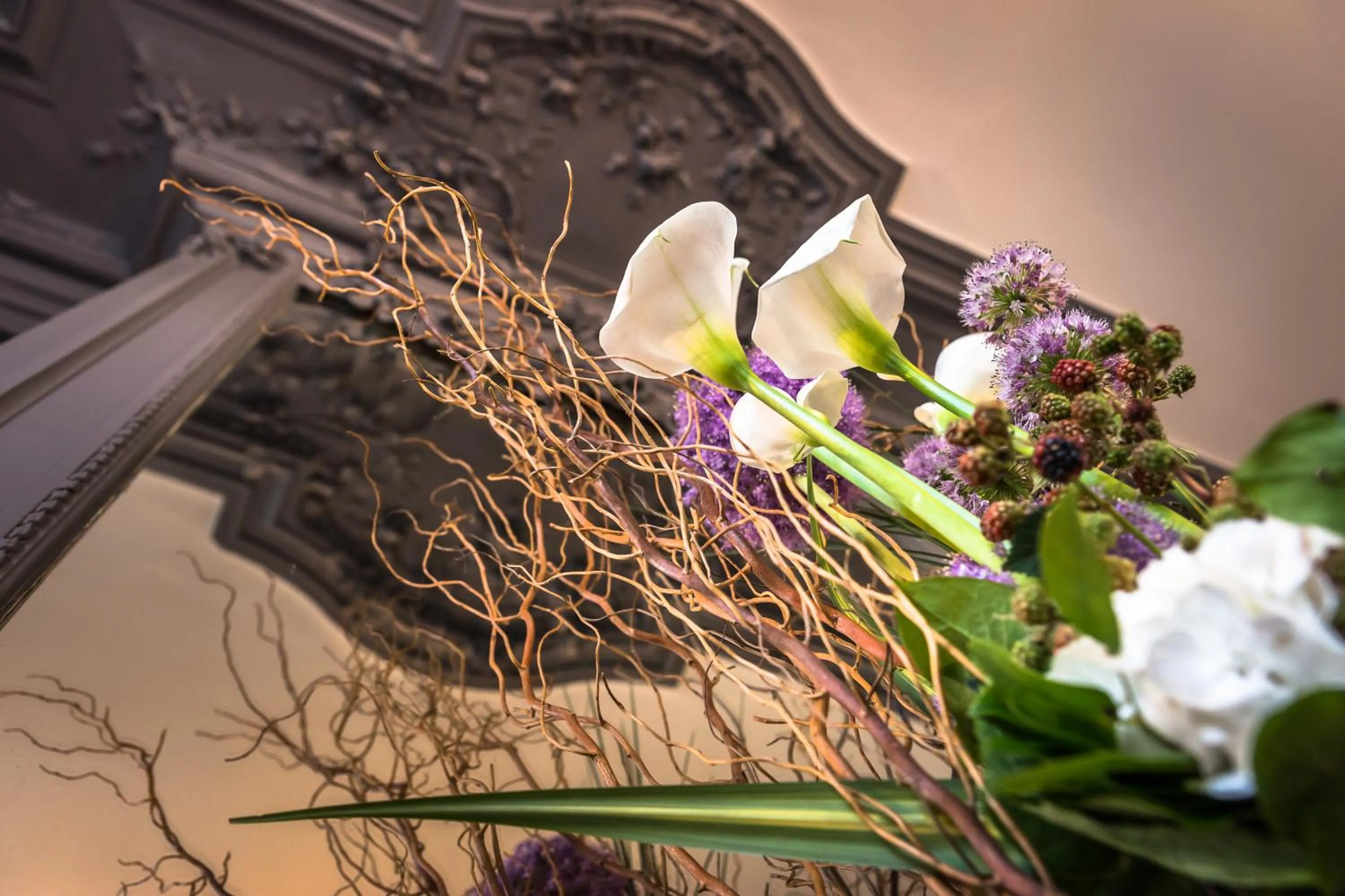 Decorative detail in Villa 81