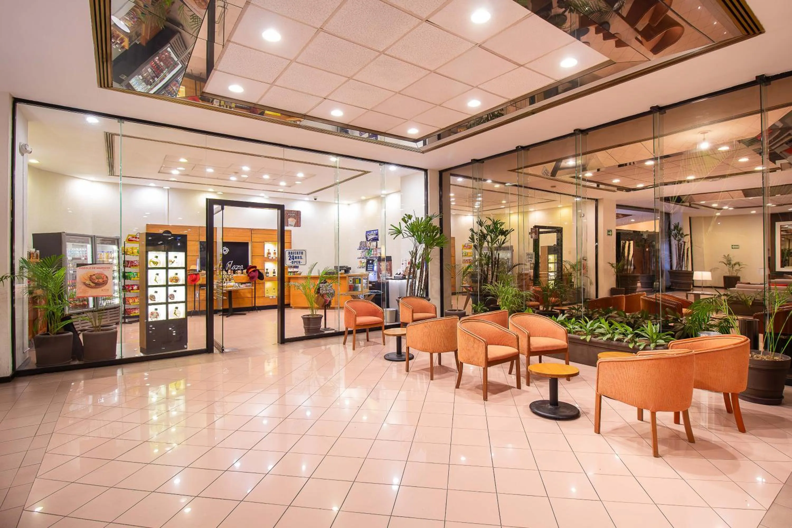 Food and drinks in Hotel Guadalajara Plaza Expo