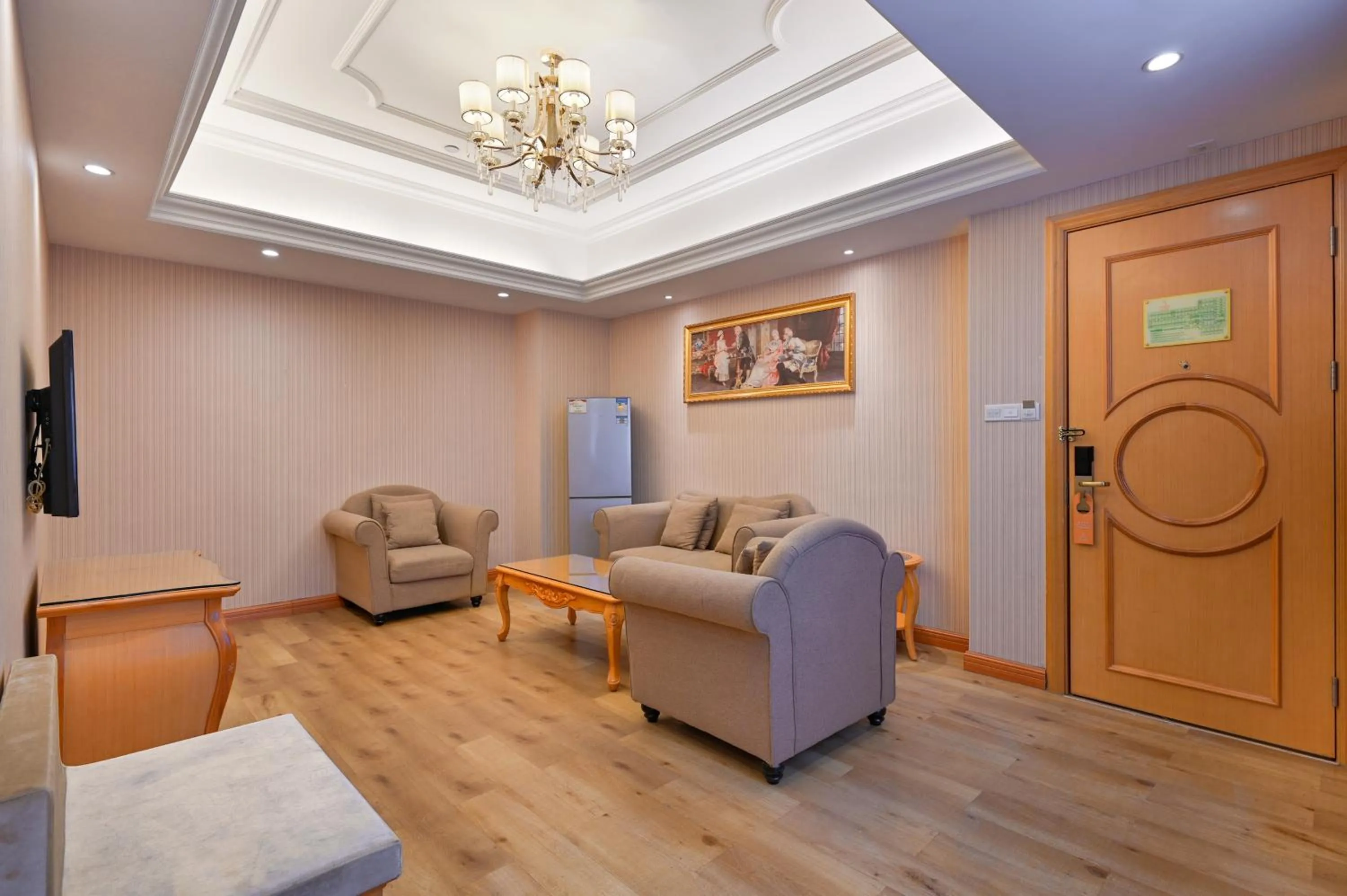 Living room in Vienna International Hotel Guangzhou Baiyun International Conference Center