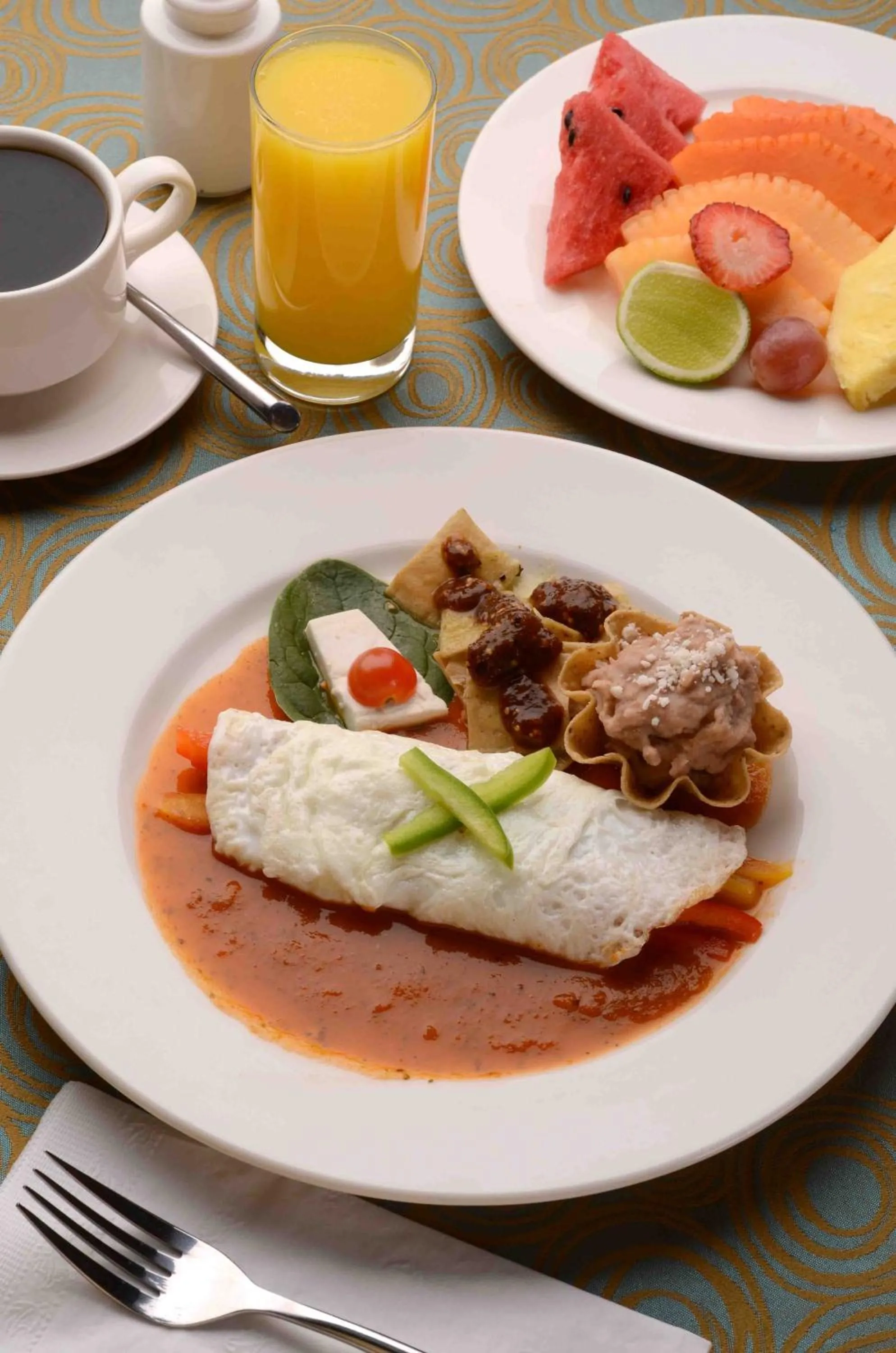 Breakfast in Hotel Guadalajara Plaza Ejecutivo