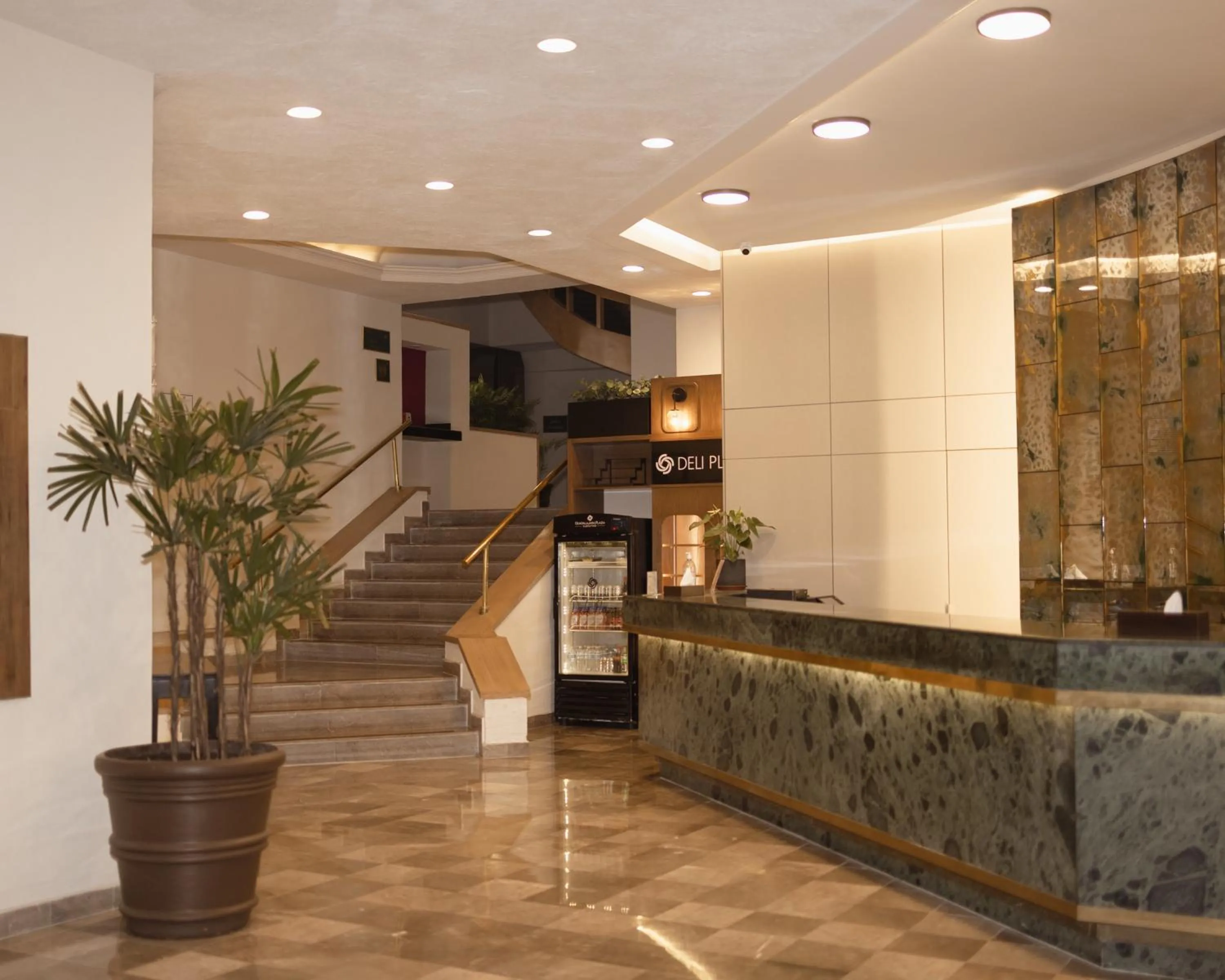 Lobby or reception in Hotel Guadalajara Plaza Ejecutivo
