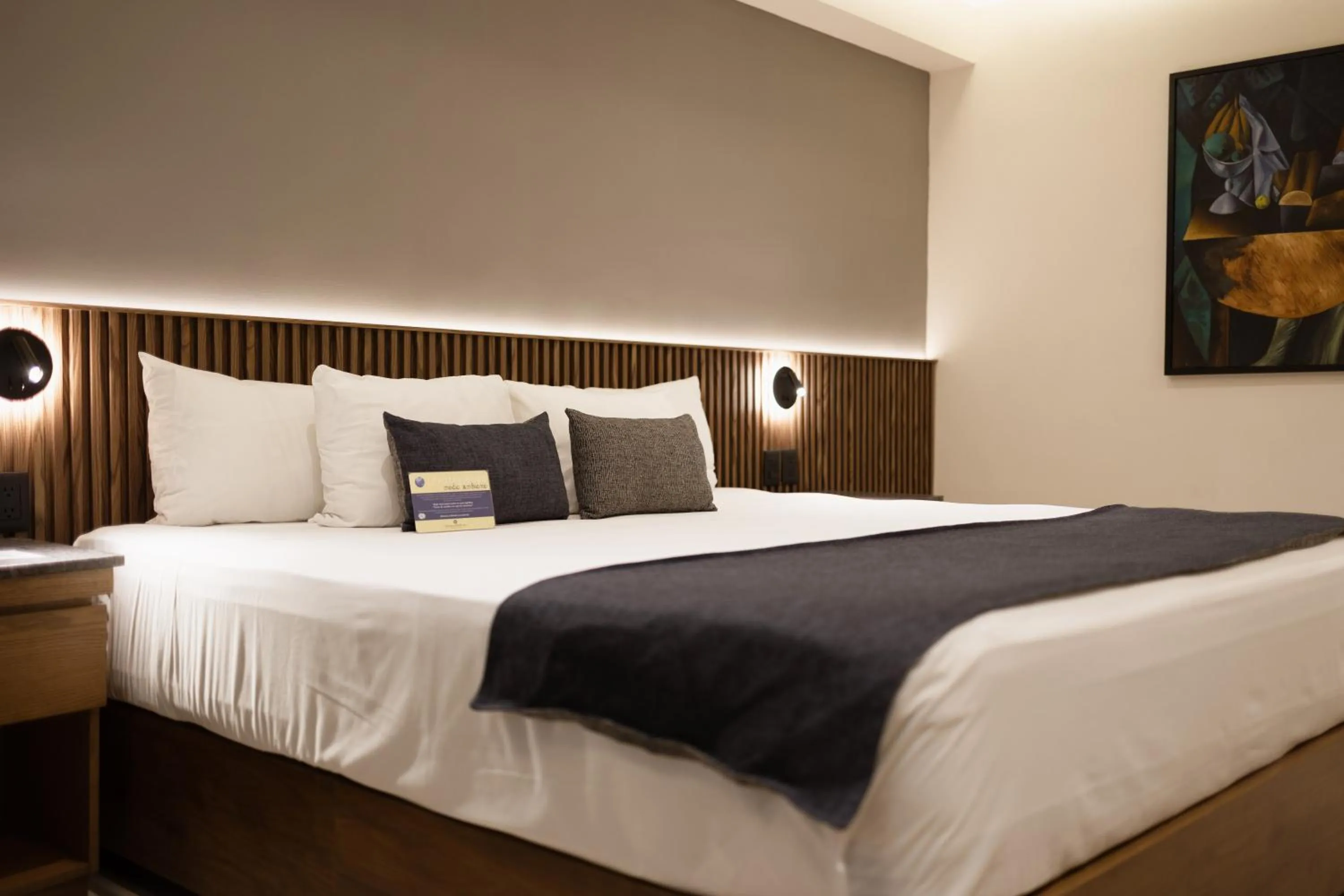 Bed in Hotel Guadalajara Plaza Ejecutivo