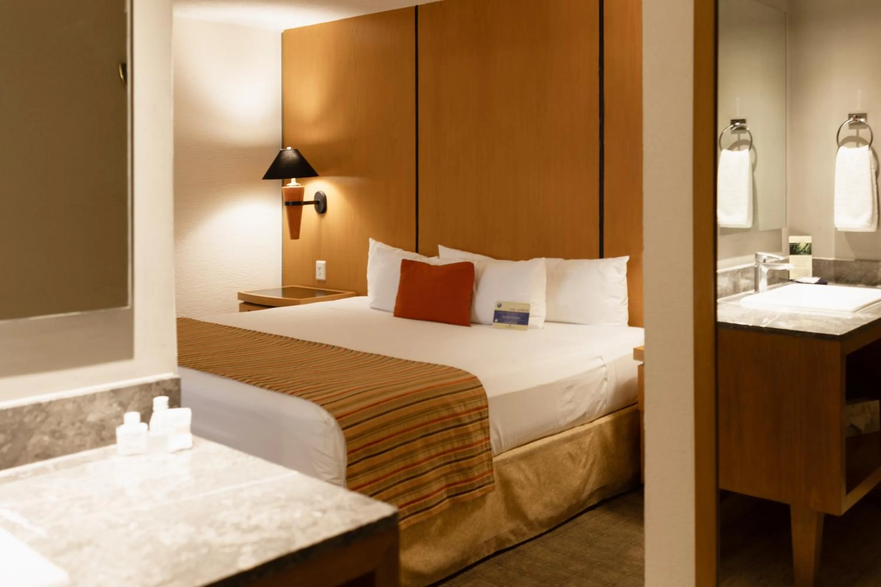 Bed in Hotel Guadalajara Plaza Ejecutivo