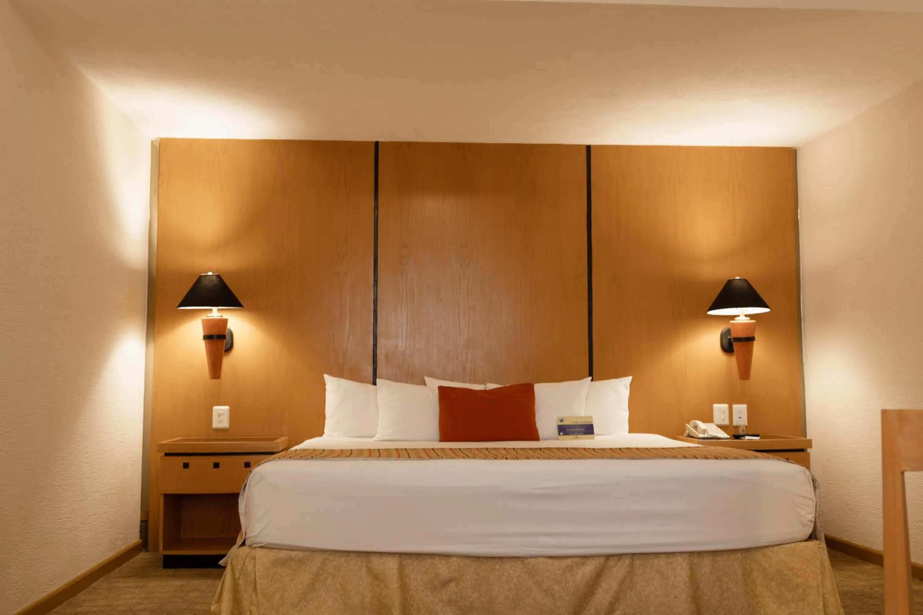 Bed in Hotel Guadalajara Plaza Ejecutivo