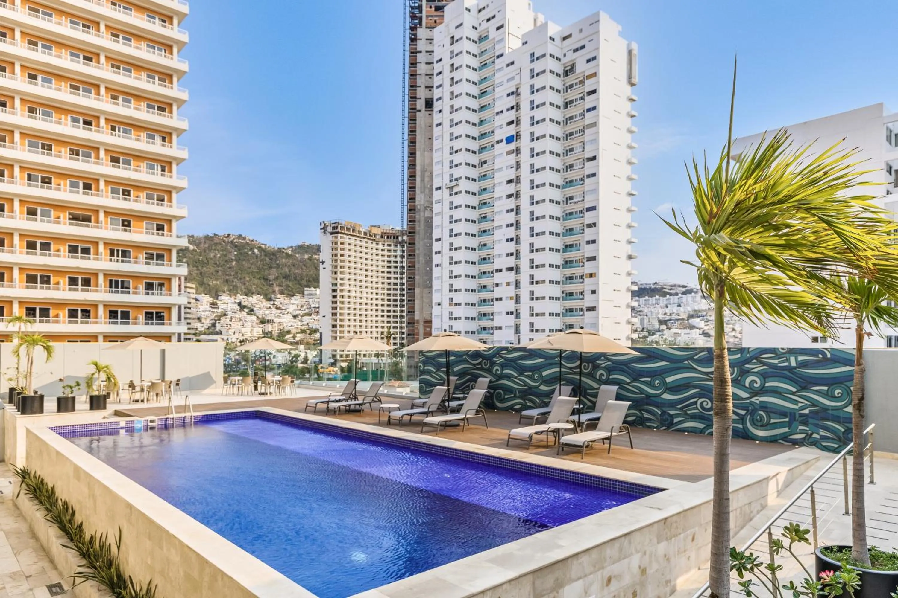 Swimming pool in One Acapulco Costera