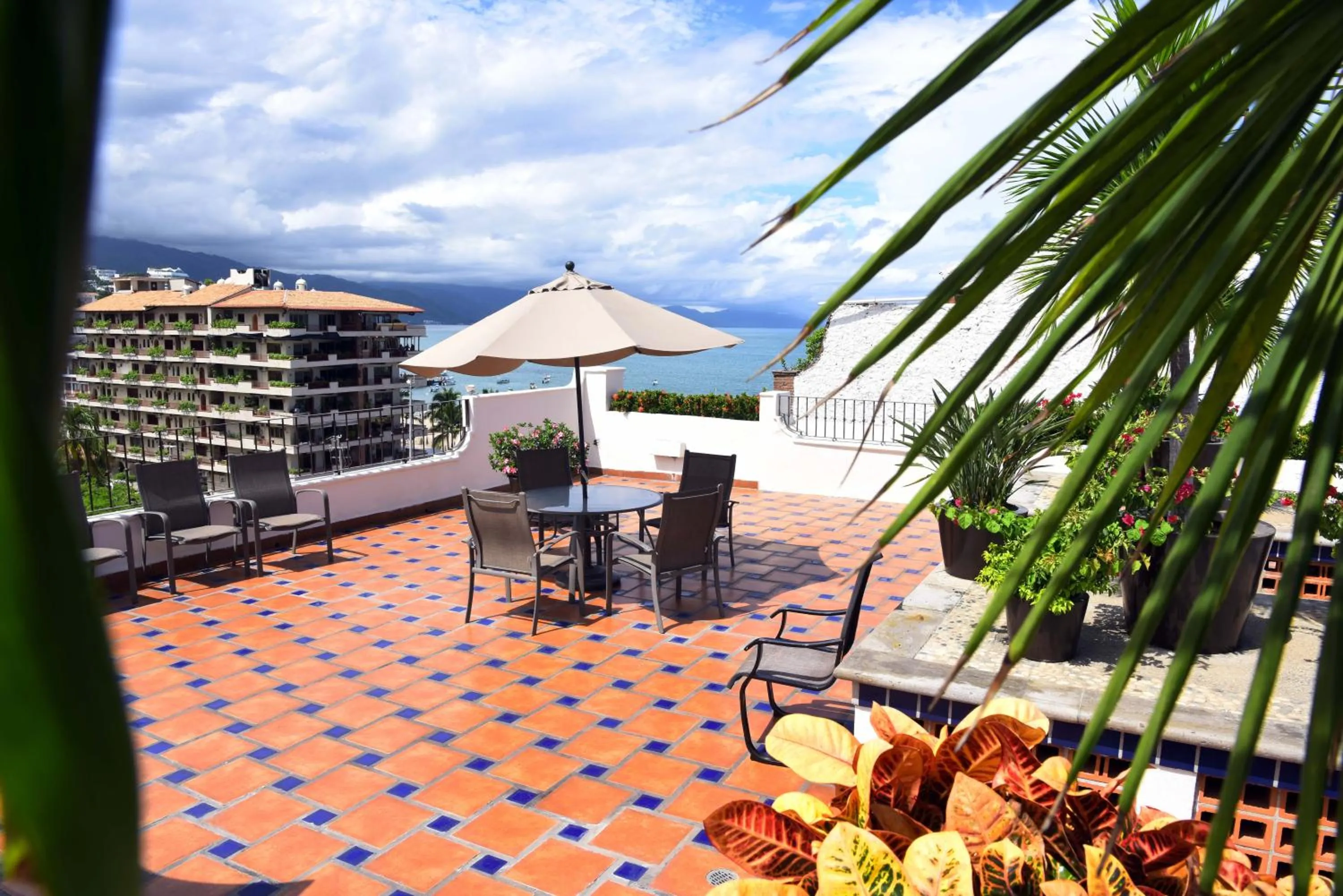 Patio in Hotel Eloisa