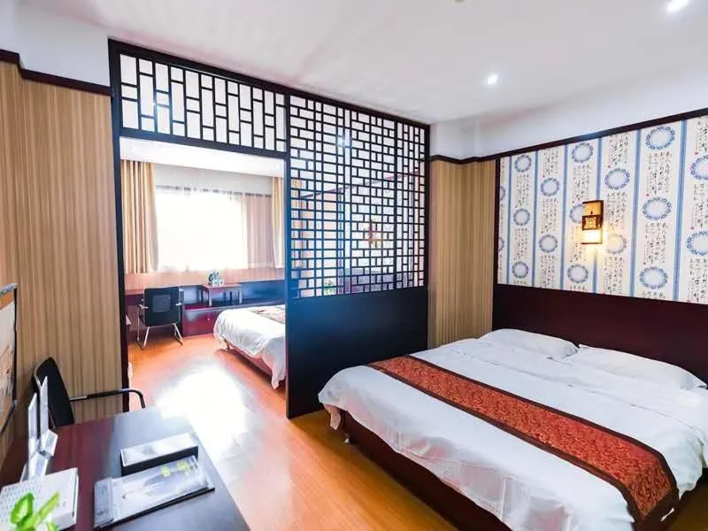 Bed in GreenTree Alliance ShangHai PuDong Nicheng Nanlu Rd. Renmin Rd. Hotel