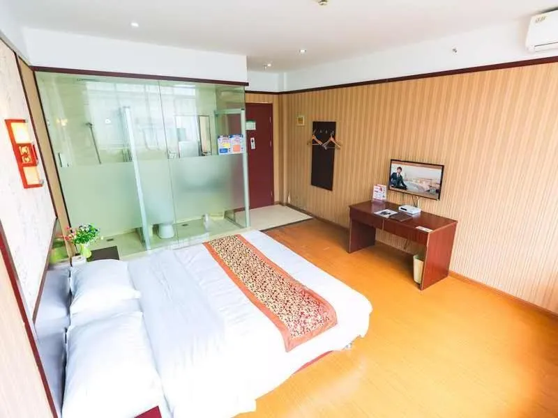 Bed in GreenTree Alliance ShangHai PuDong Nicheng Nanlu Rd. Renmin Rd. Hotel