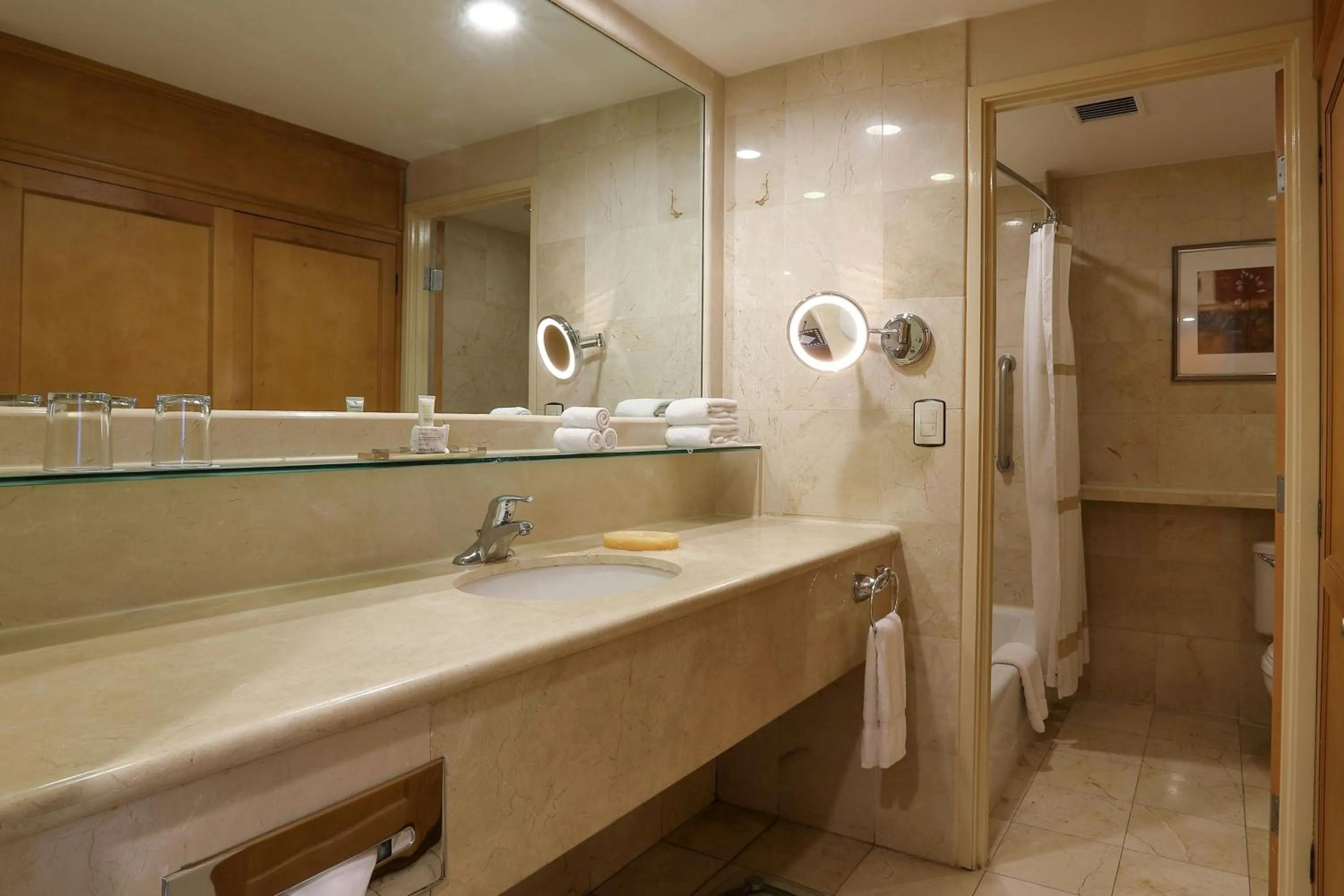 Bathroom in Marriott Tijuana Hotel