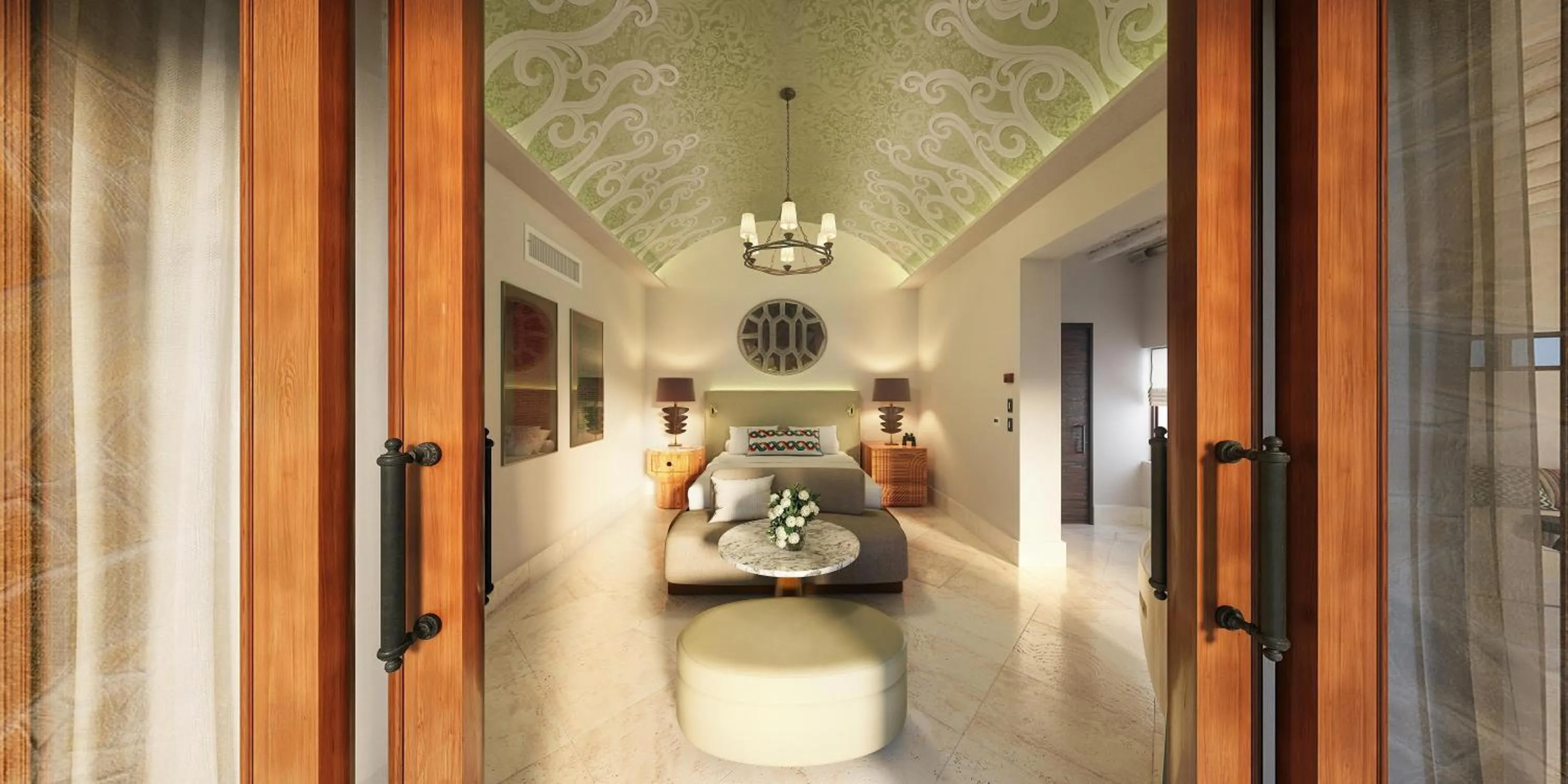 Bed in Waldorf Astoria Los Cabos Pedregal