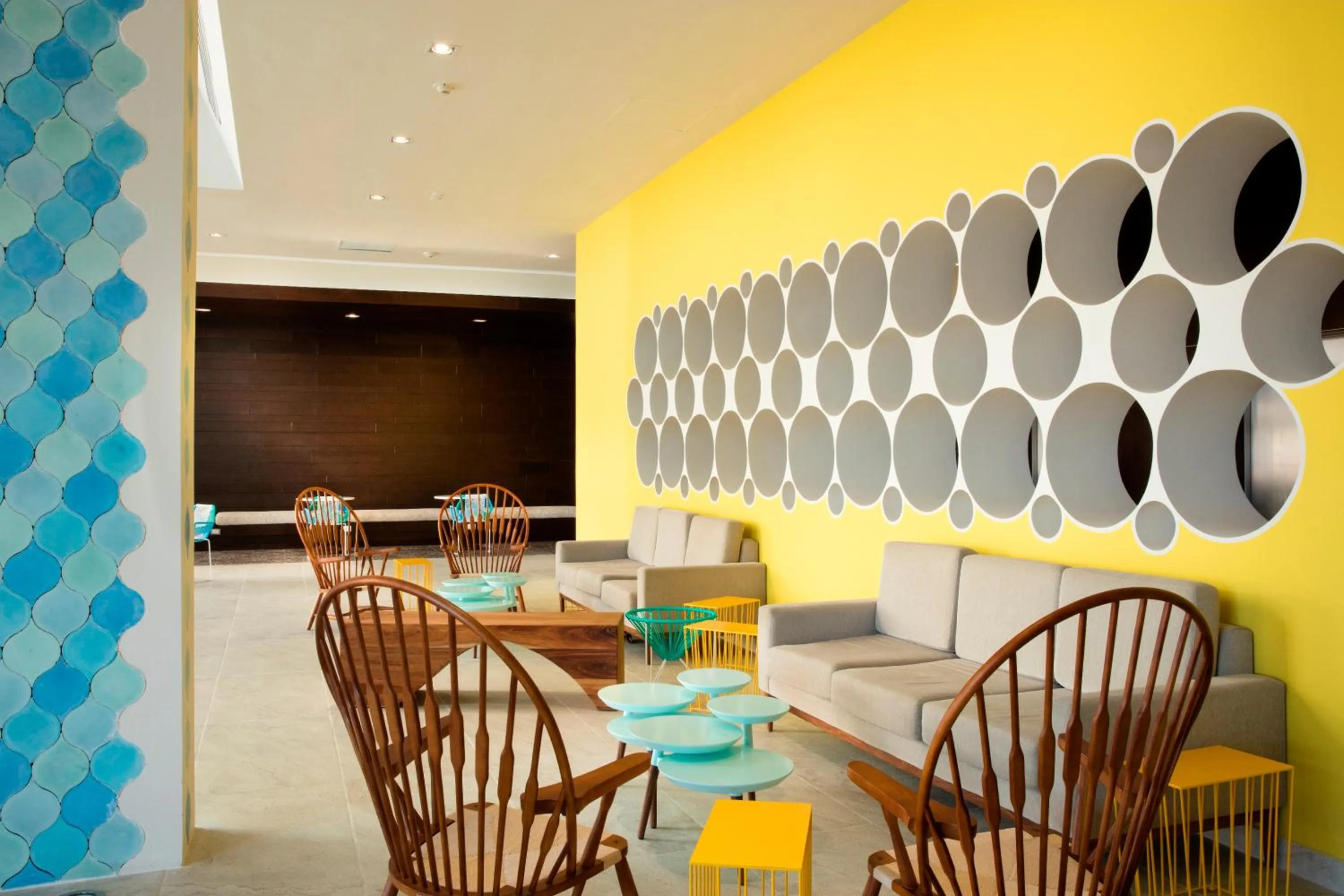 Lobby or reception in Krystal Urban Cancun & Beach Club