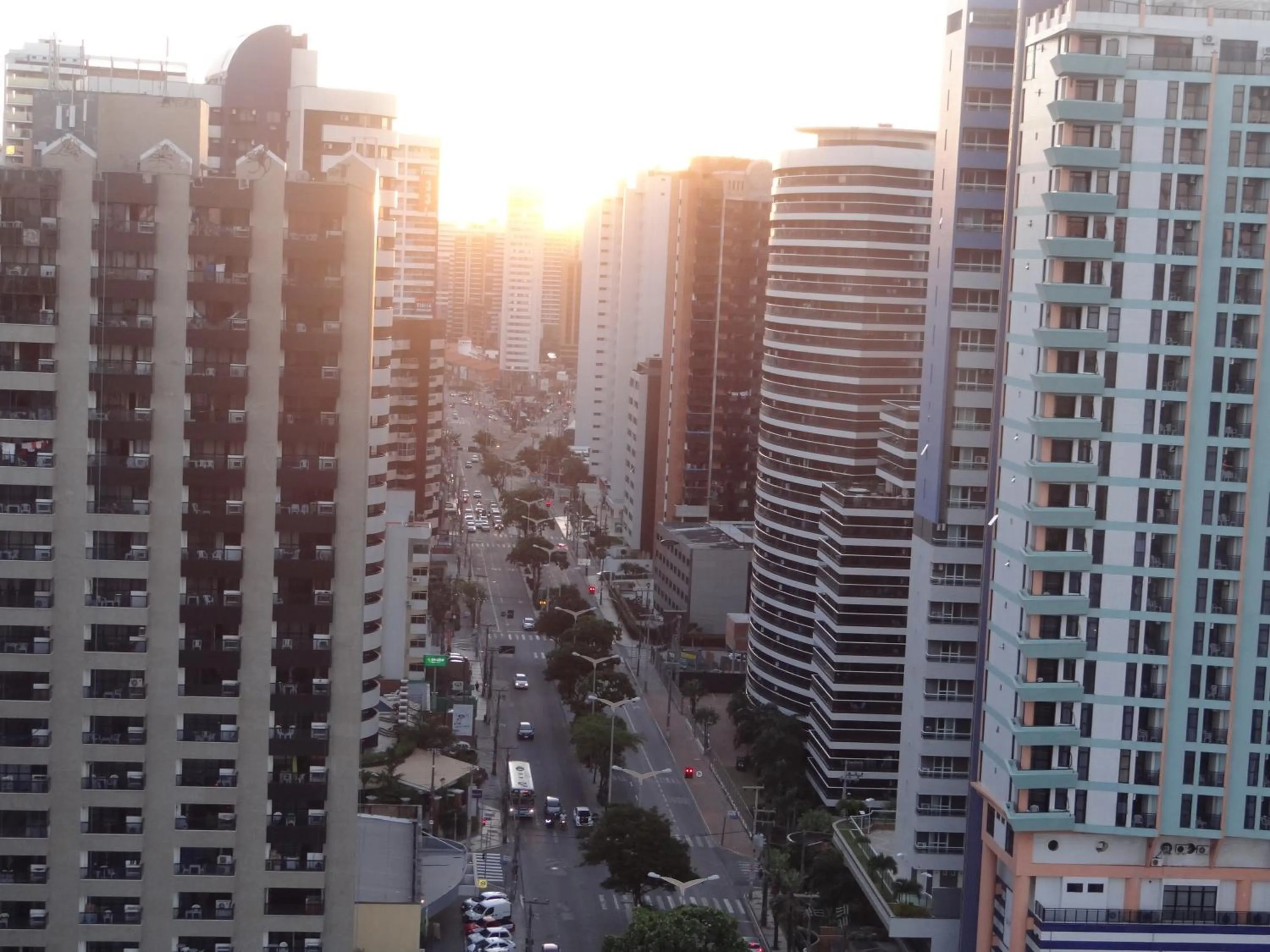 City view in Apartamento Em Andar Alto com Vista Mar Meireles