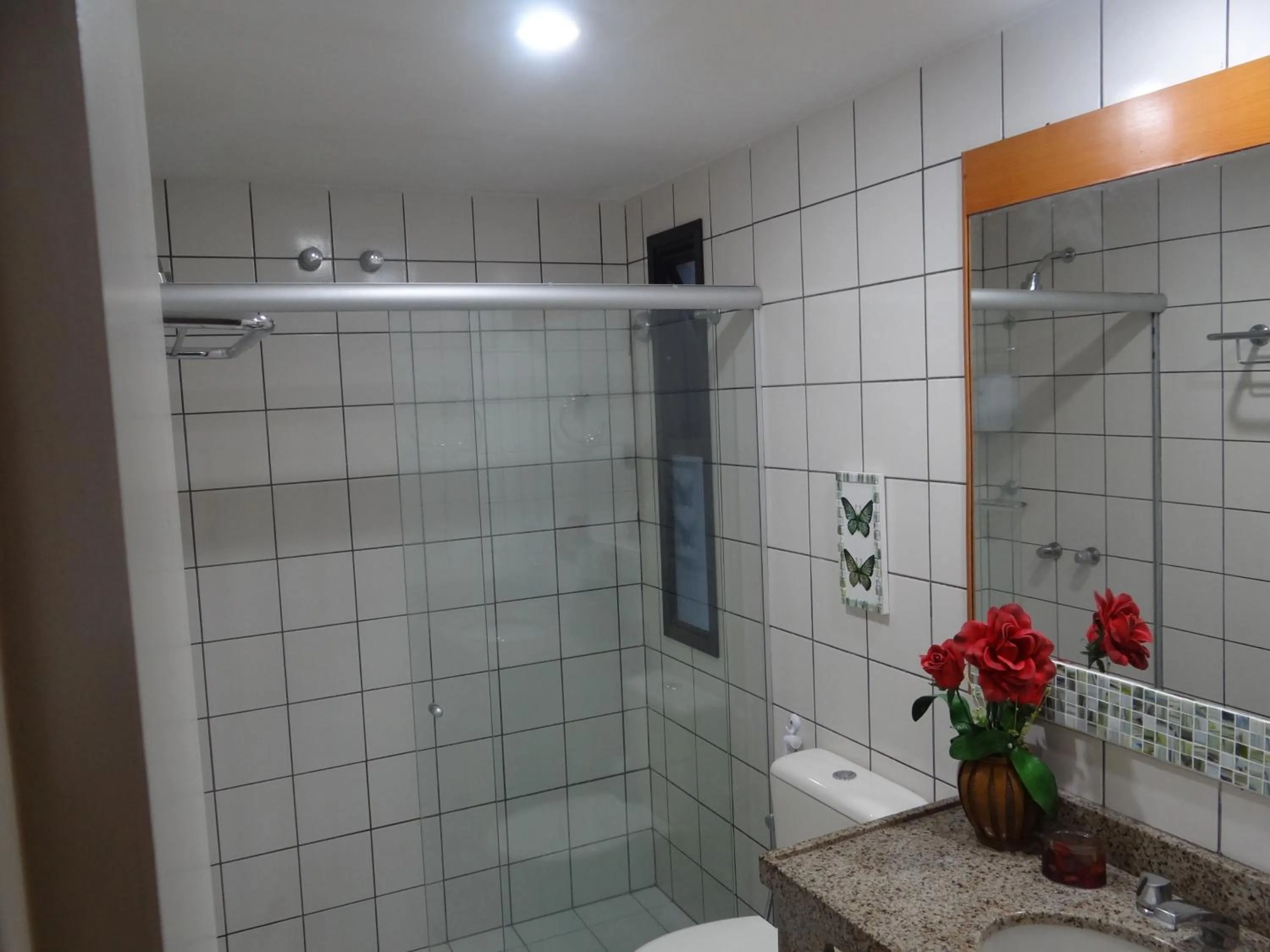 Bathroom in Apartamento Em Andar Alto com Vista Mar Meireles