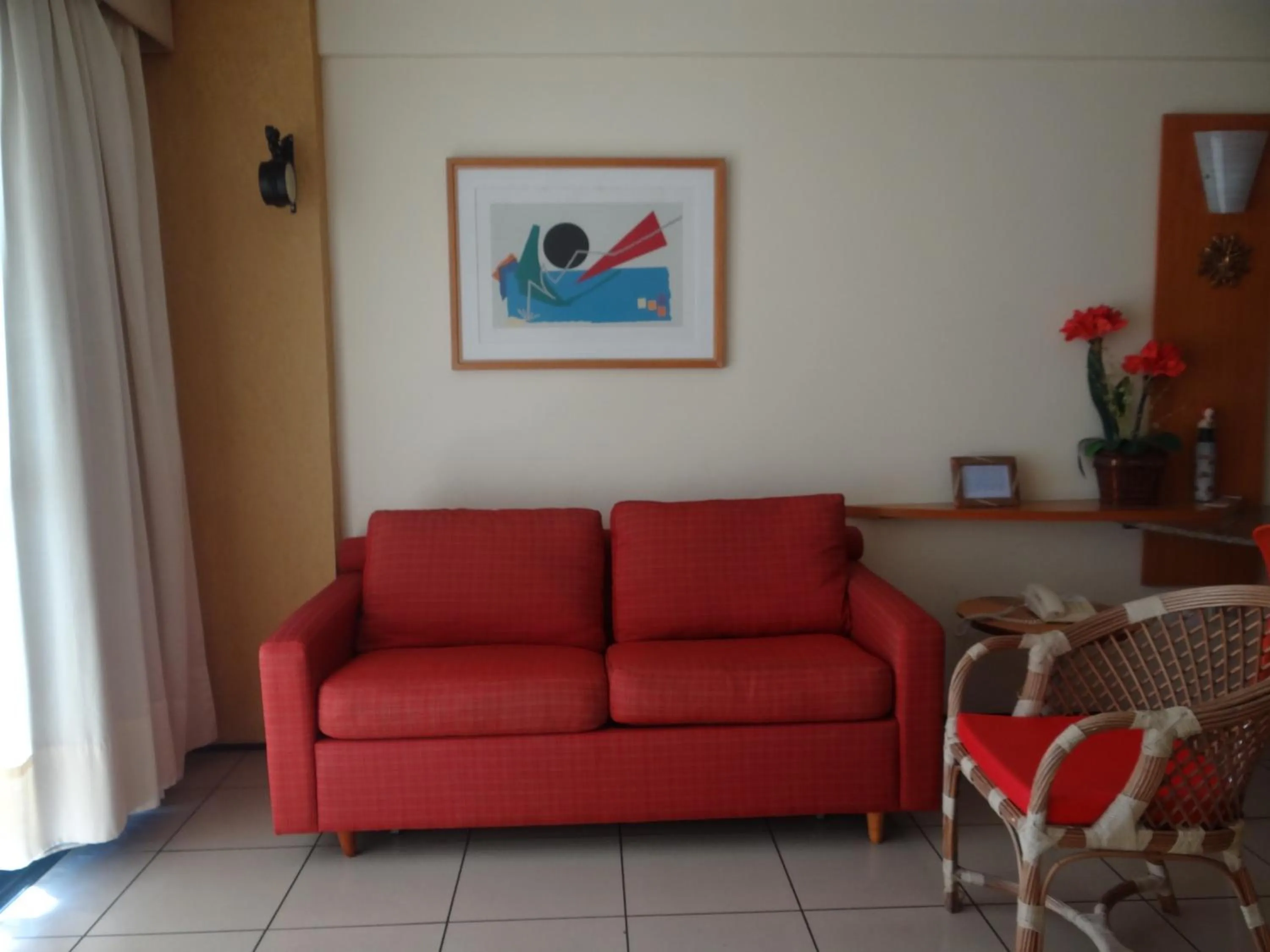 Living room in Apartamento Em Andar Alto com Vista Mar Meireles