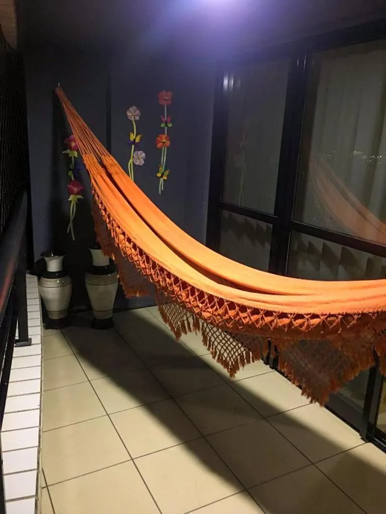 Balcony/Terrace in Apartamento Em Andar Alto com Vista Mar Meireles