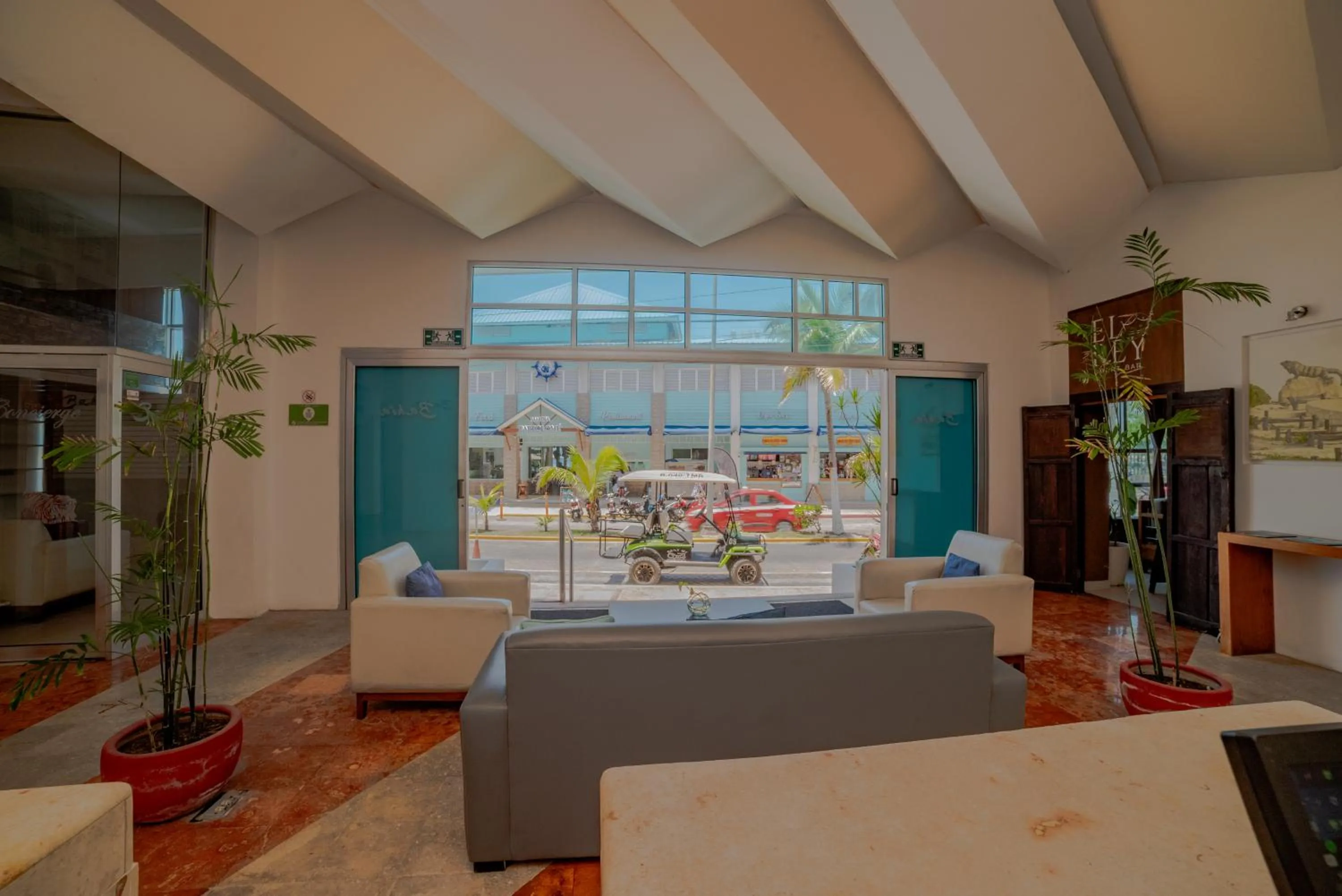 Lobby or reception in Hotel Bahia Chac Chi