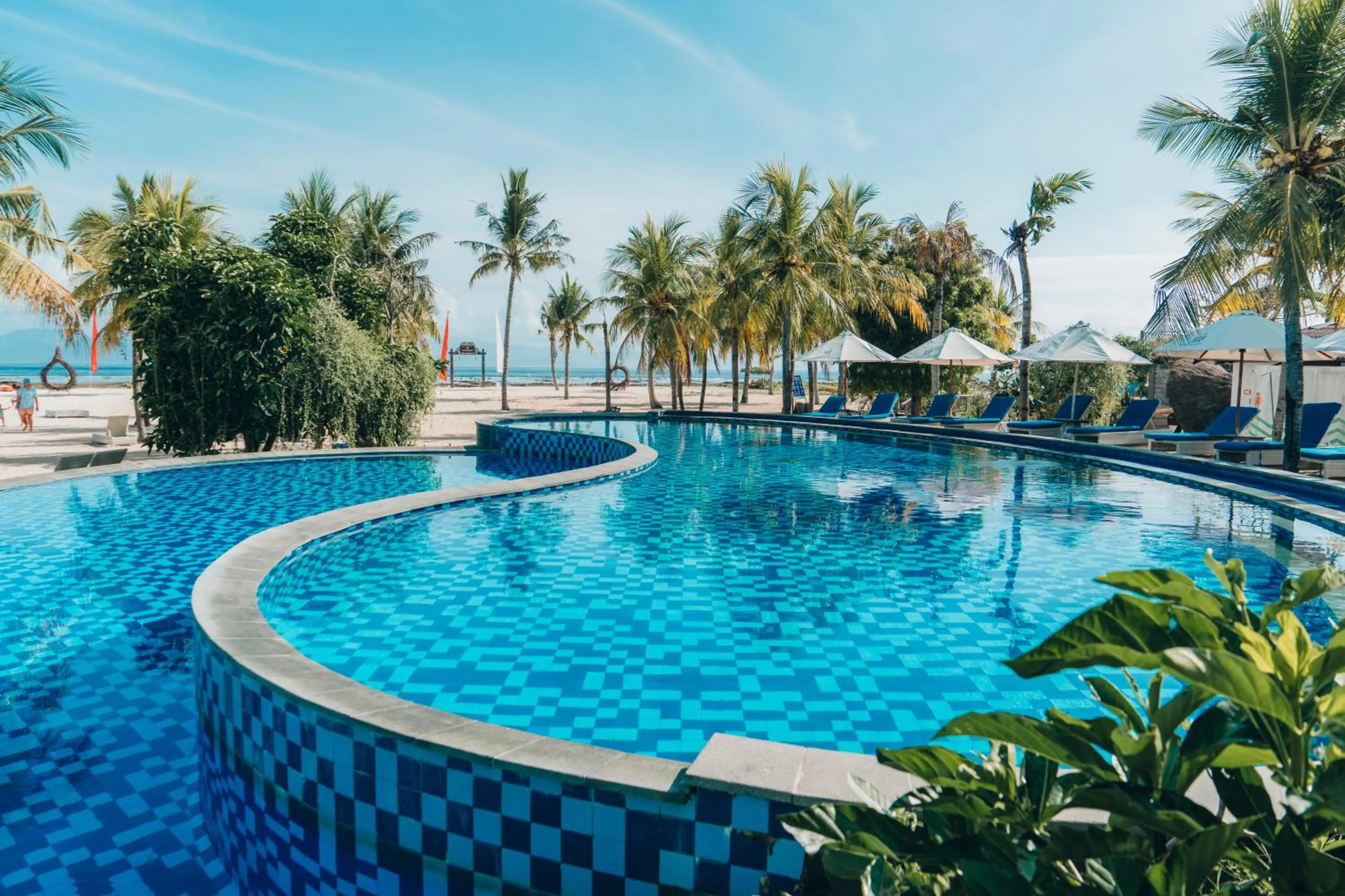 Swimming pool in Mahagiri Resort Nusa Lembongan