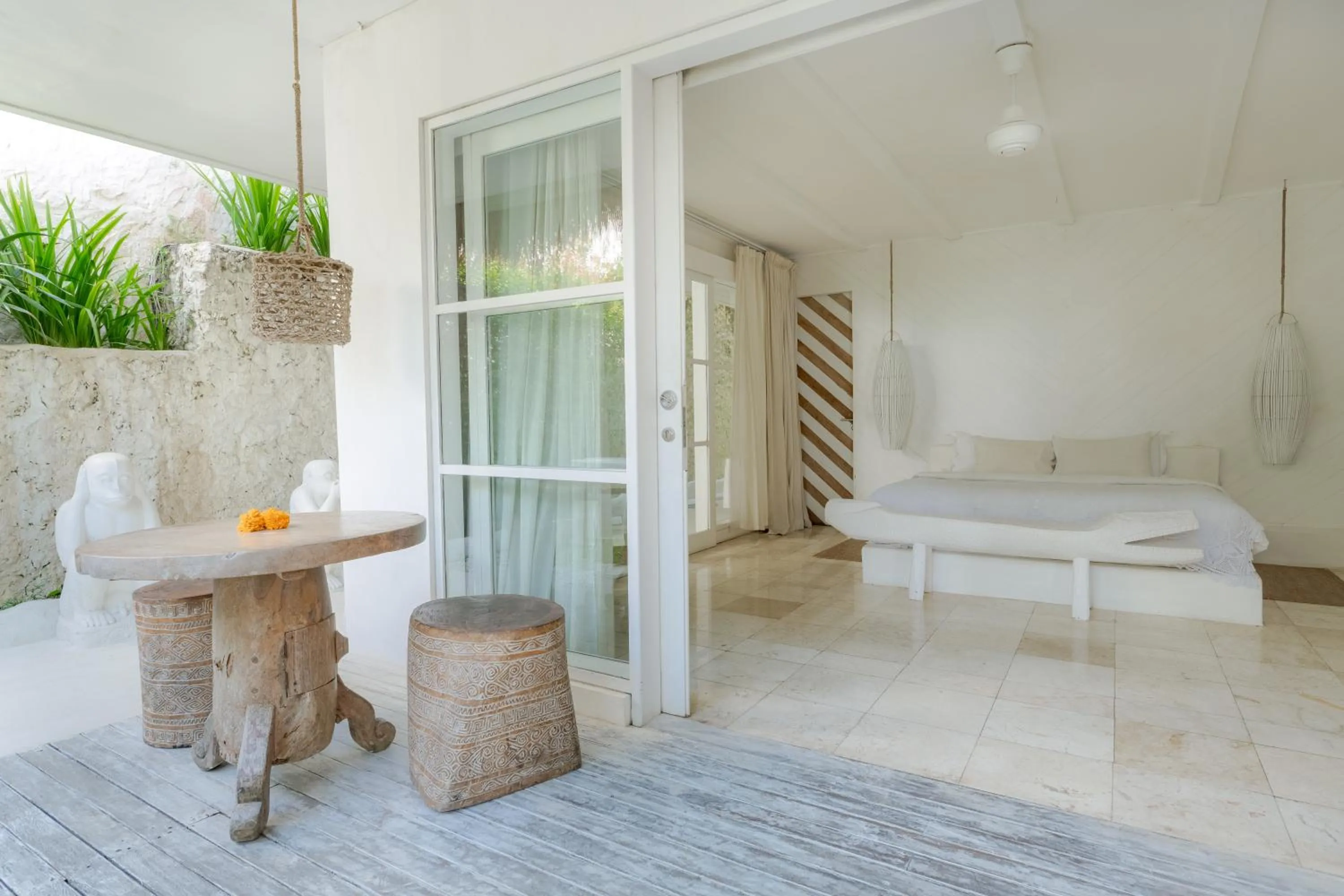 View (from property/room), Bed in Gravity Eco Boutique Hotel - Adults Only