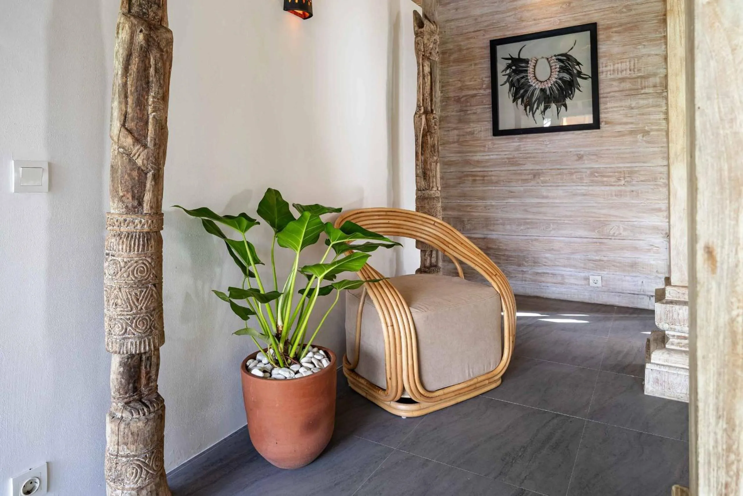 Decorative detail in Villa Du Bah - Cozy Tropical 3BR Villa 12min To Beach