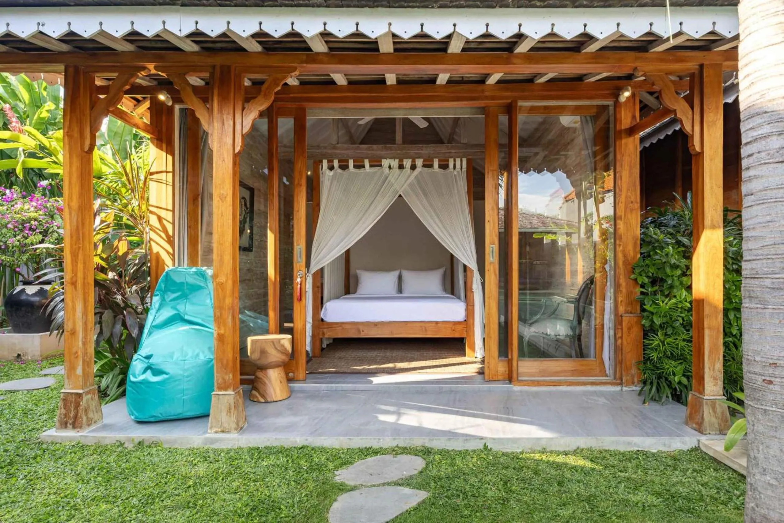 Bedroom in Villa Du Bah - Cozy Tropical 3BR Villa 12min To Beach