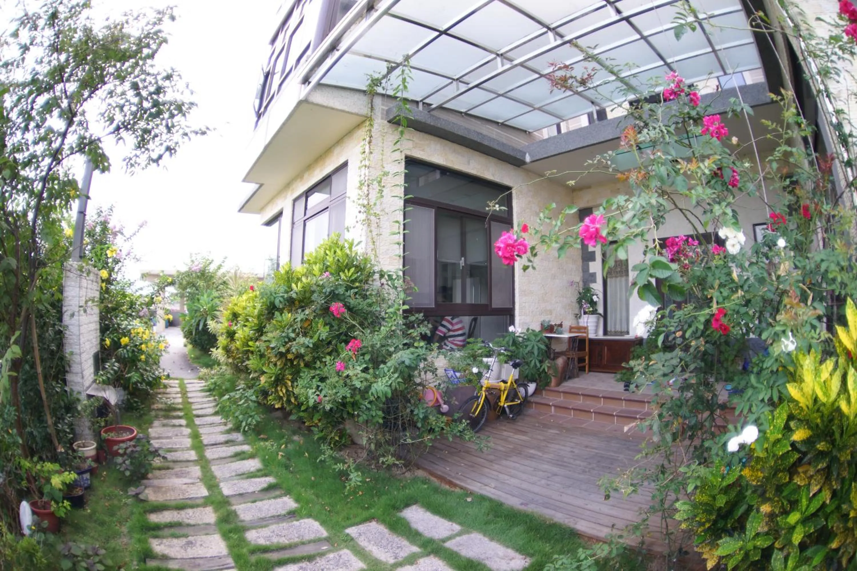 Patio in My Sweetie B&B