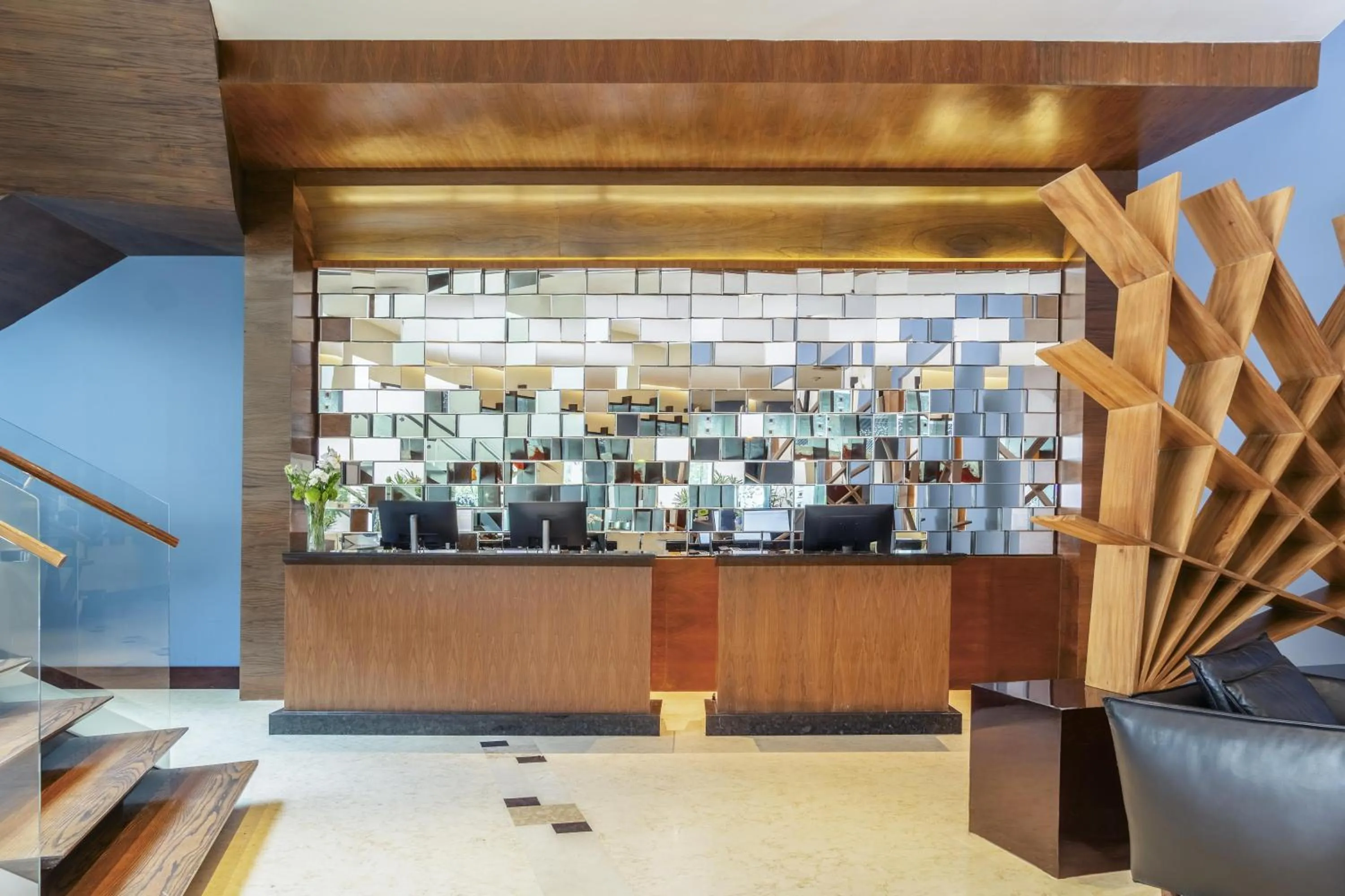 Lobby or reception in NH Collection Guadalajara Providencia